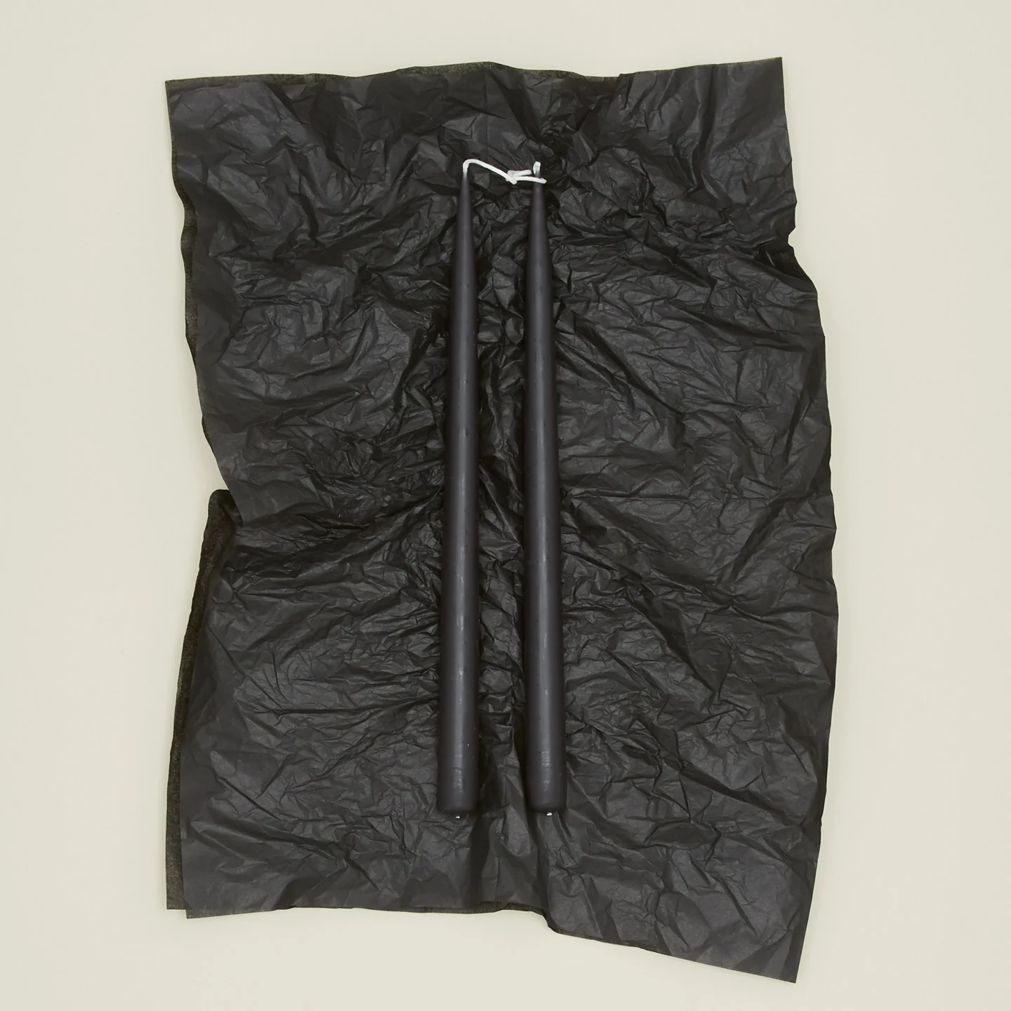 Hand Dipped Taper Set  - Black - Image 2