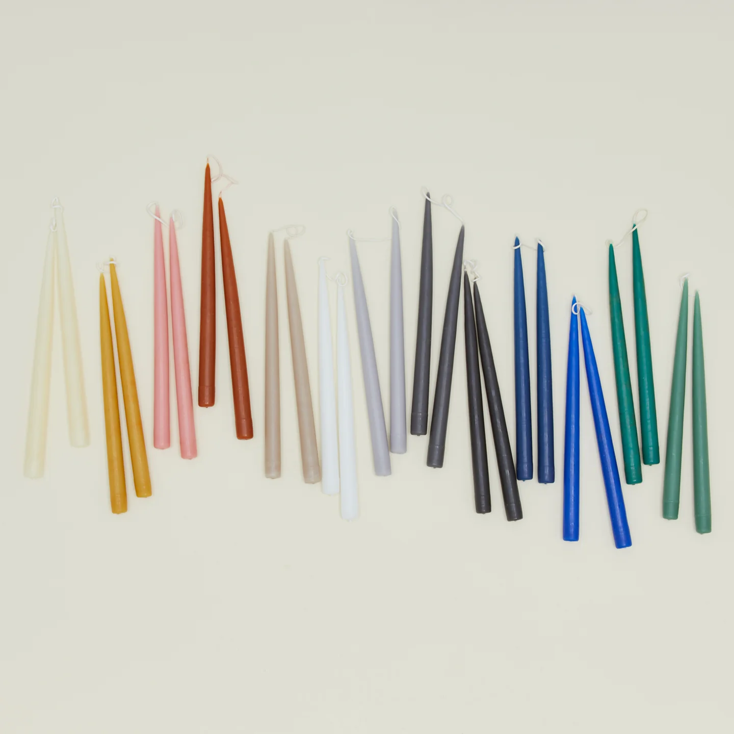 Hand Dipped Taper Set - Cobalt - Image 3
