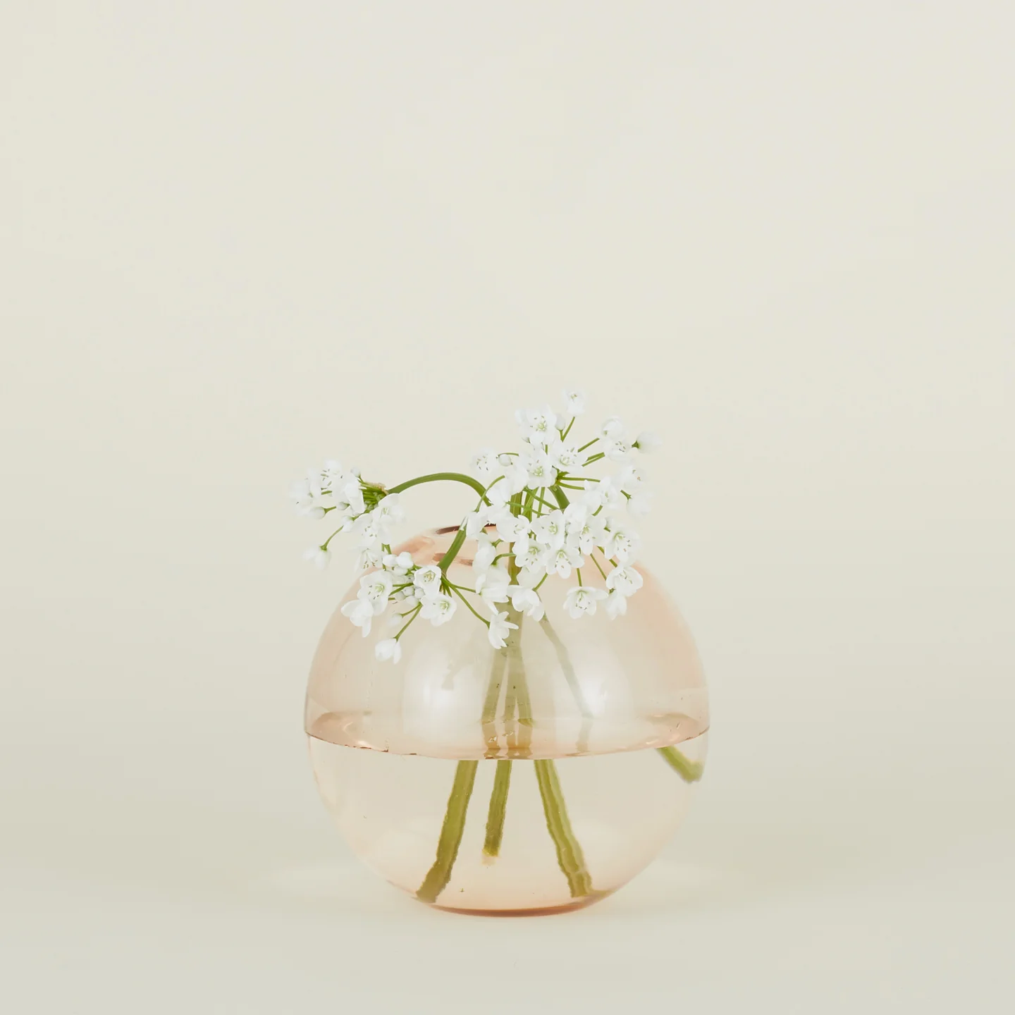 Aurora Sphere Vase - Blush - Image 4