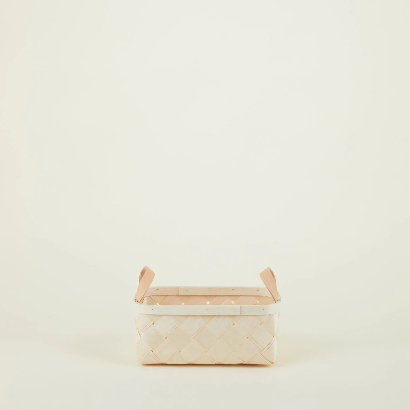 Birch + Leather Basket - Image 4