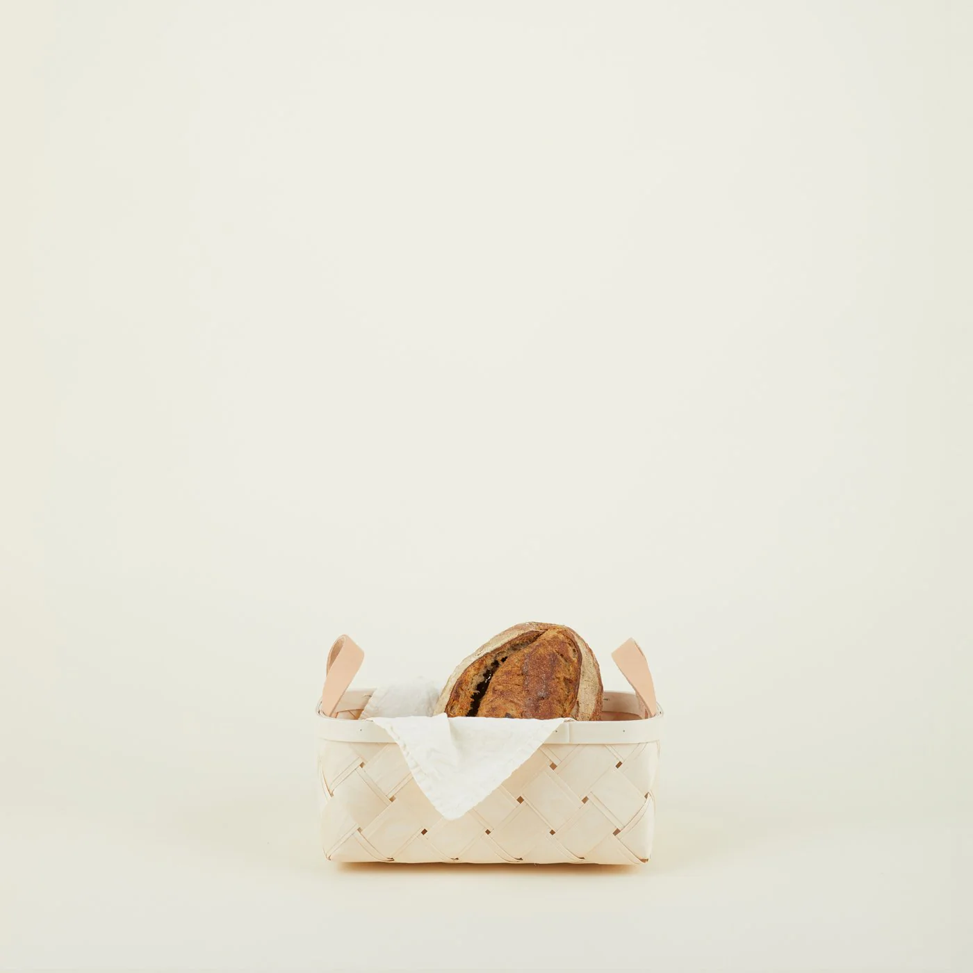 Birch + Leather Basket - Image 7