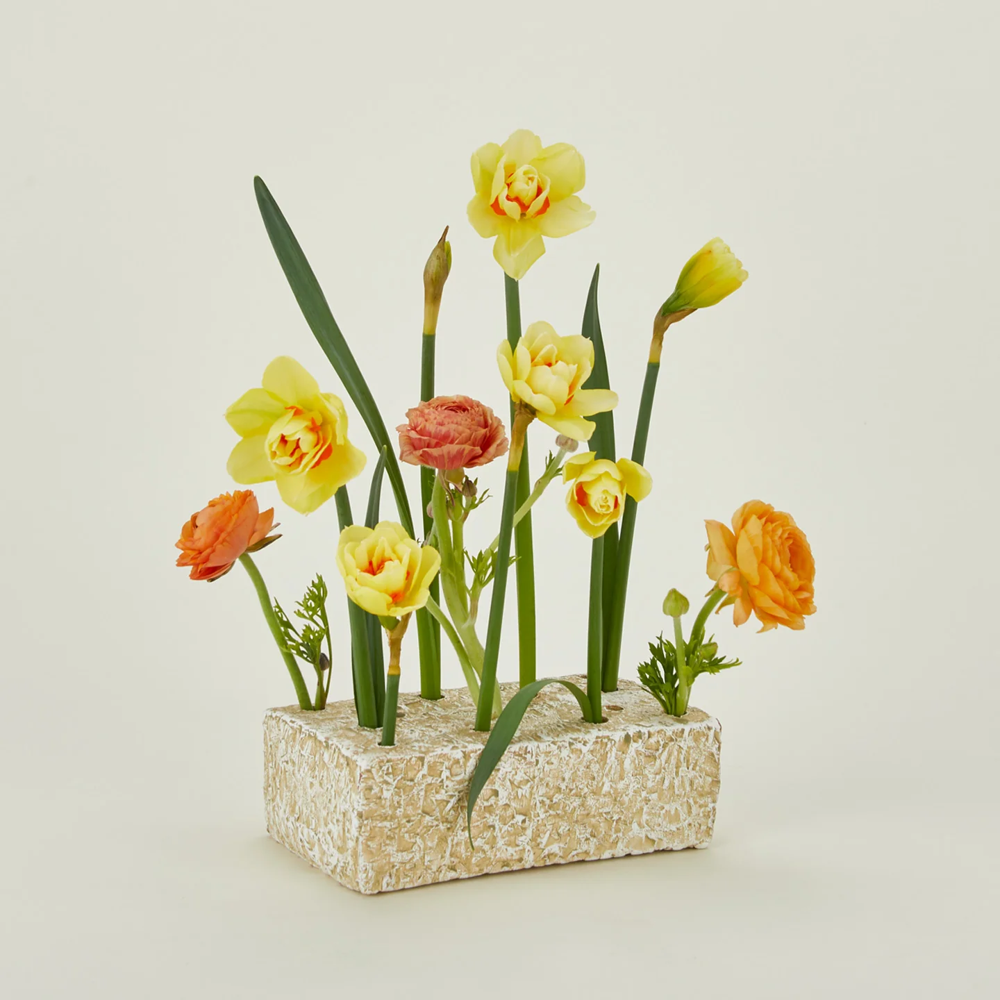 Block Ikebana Vase