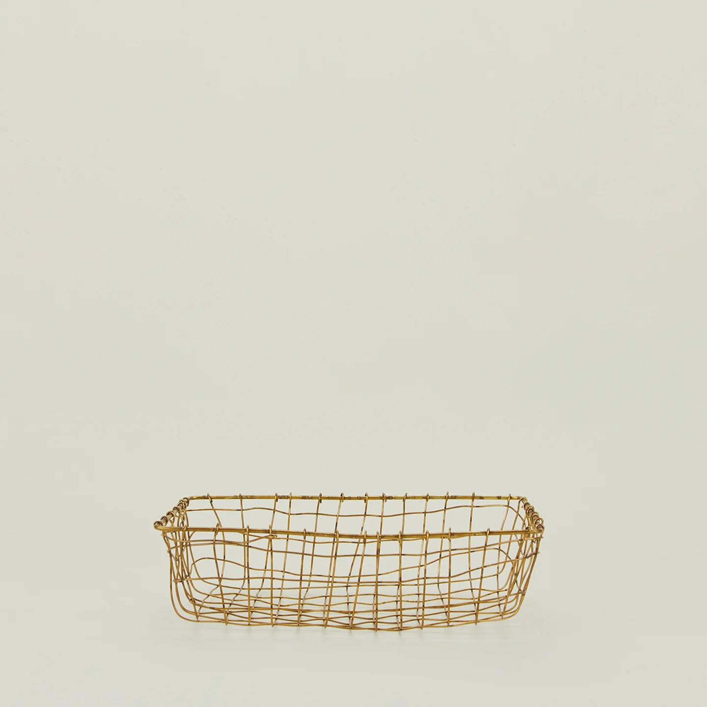 Brass Basket - Low