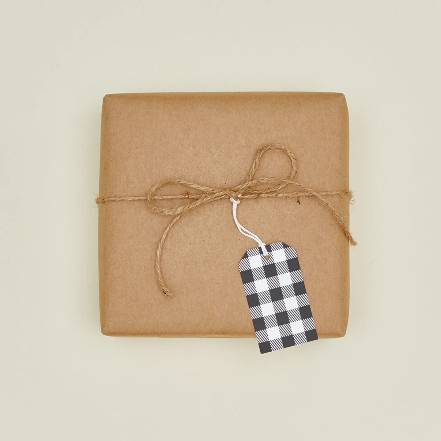 Buffalo Plaid GIft Tag, Set of 10 - Image 3