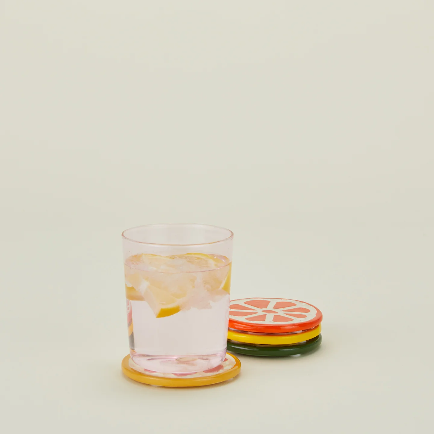 Citrus Ceramic Coasters, Set of 4 - Image 3
