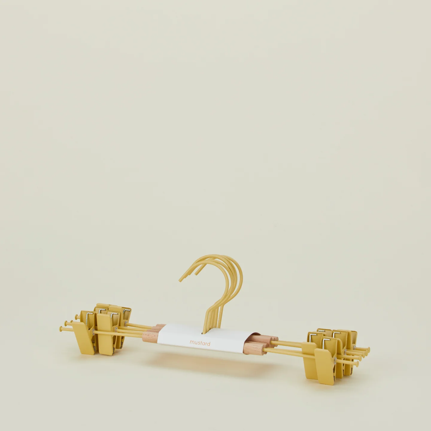 Clip Hanger, Set of 5 - Butter - Image 4