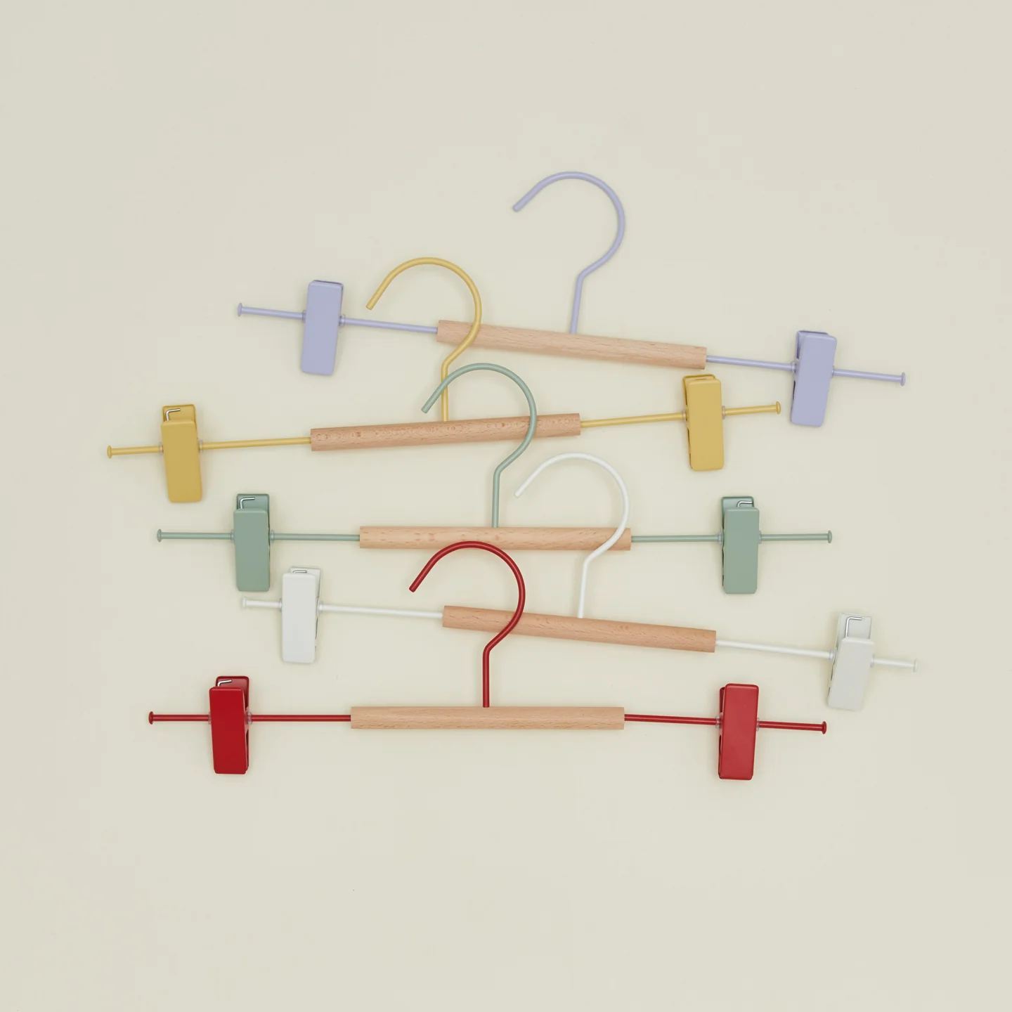 Clip Hanger, Set of 5 - Lilac - Image 7