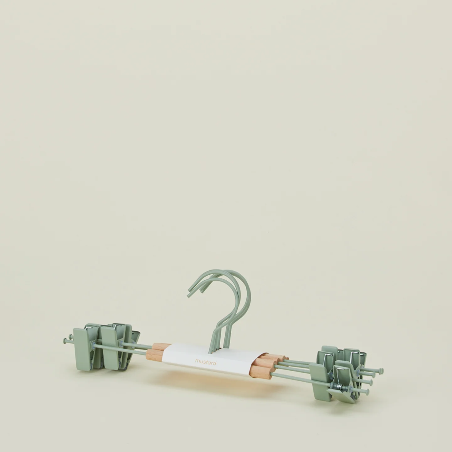Clip Hanger, Set of 5 - Sage - Image 4