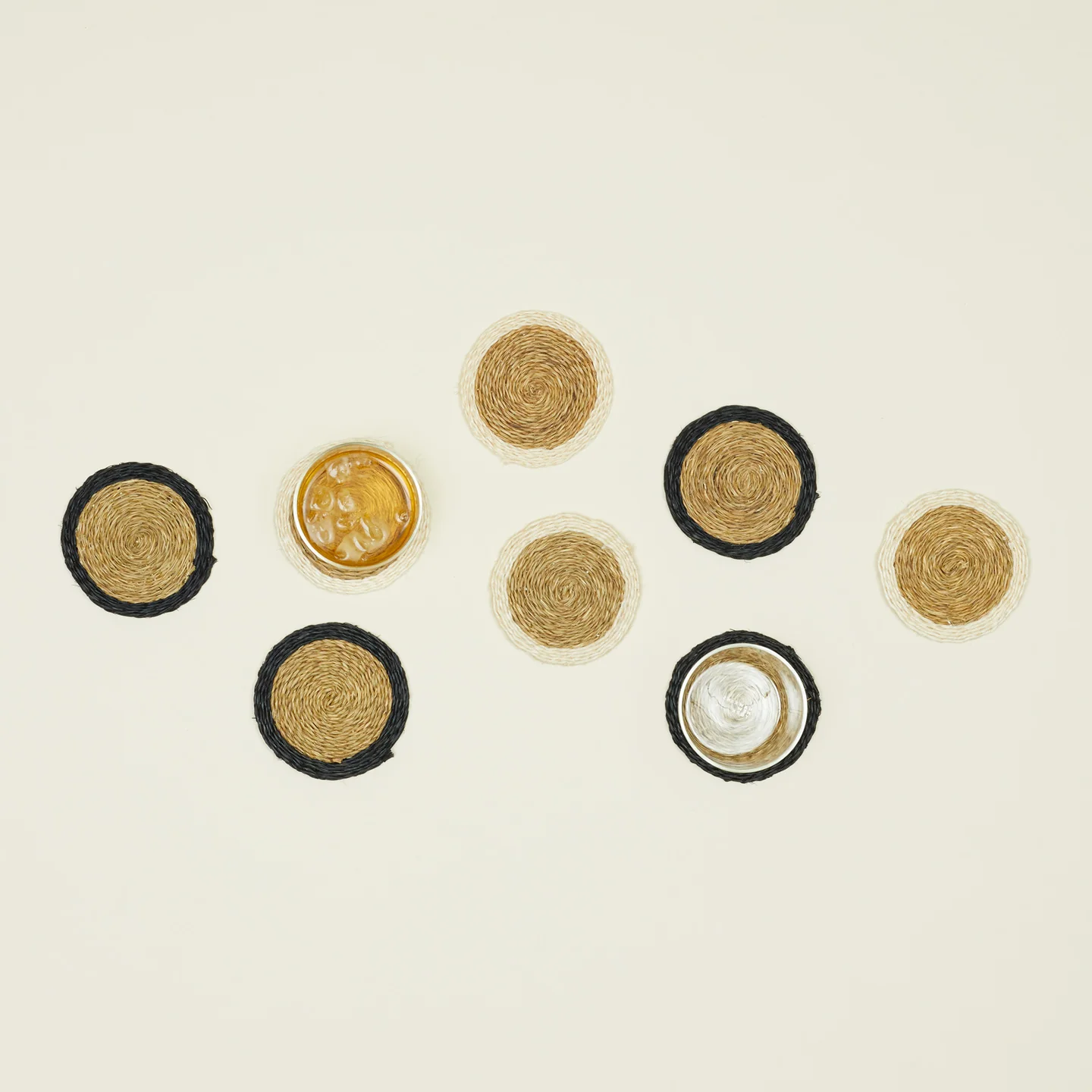 Edge Coasters, Set of 4 - Black - Image 2