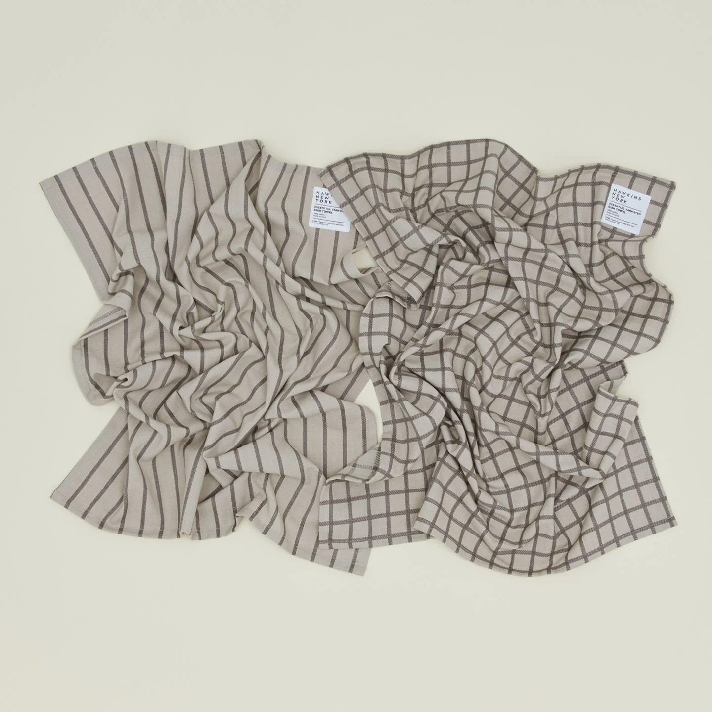 Essential Apron and Towel Bundle - Light Grey/Dark Grey - Image 5