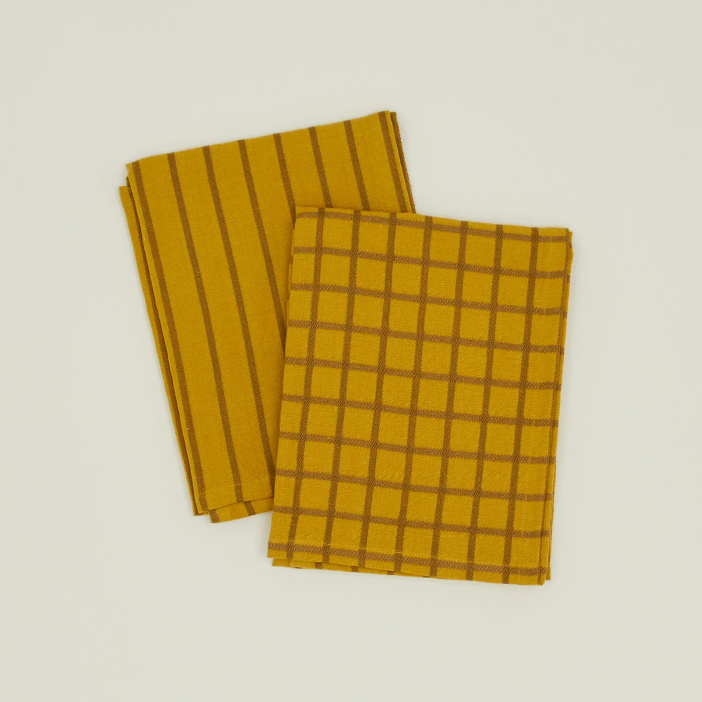 Essential Apron and Towel Bundle - Mustard/Bronze - Image 3