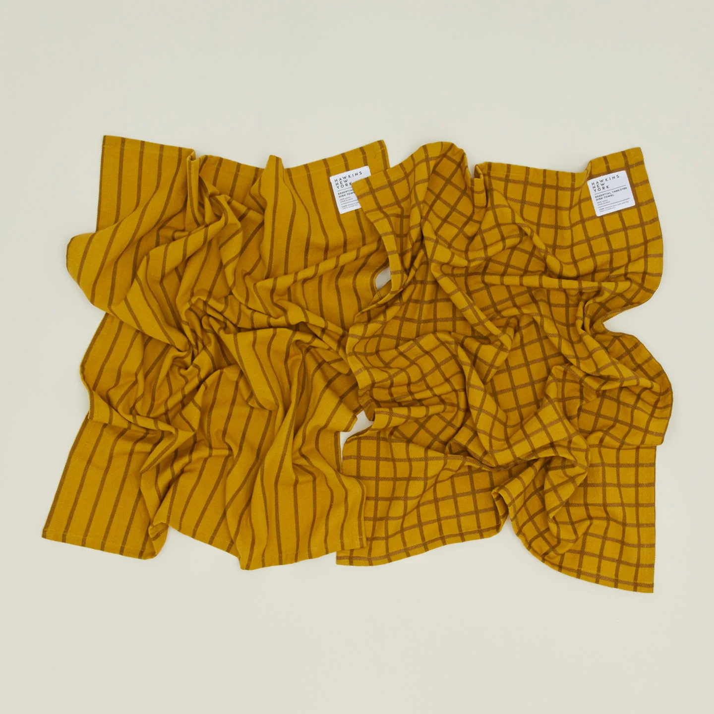 Essential Apron and Towel Bundle - Mustard/Bronze - Image 5