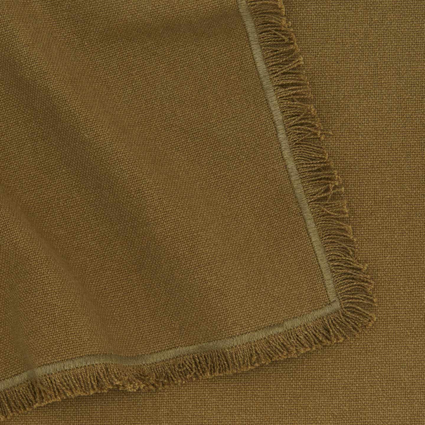 Essential Cotton Placemat, Set of 4 - Olive - Image 3