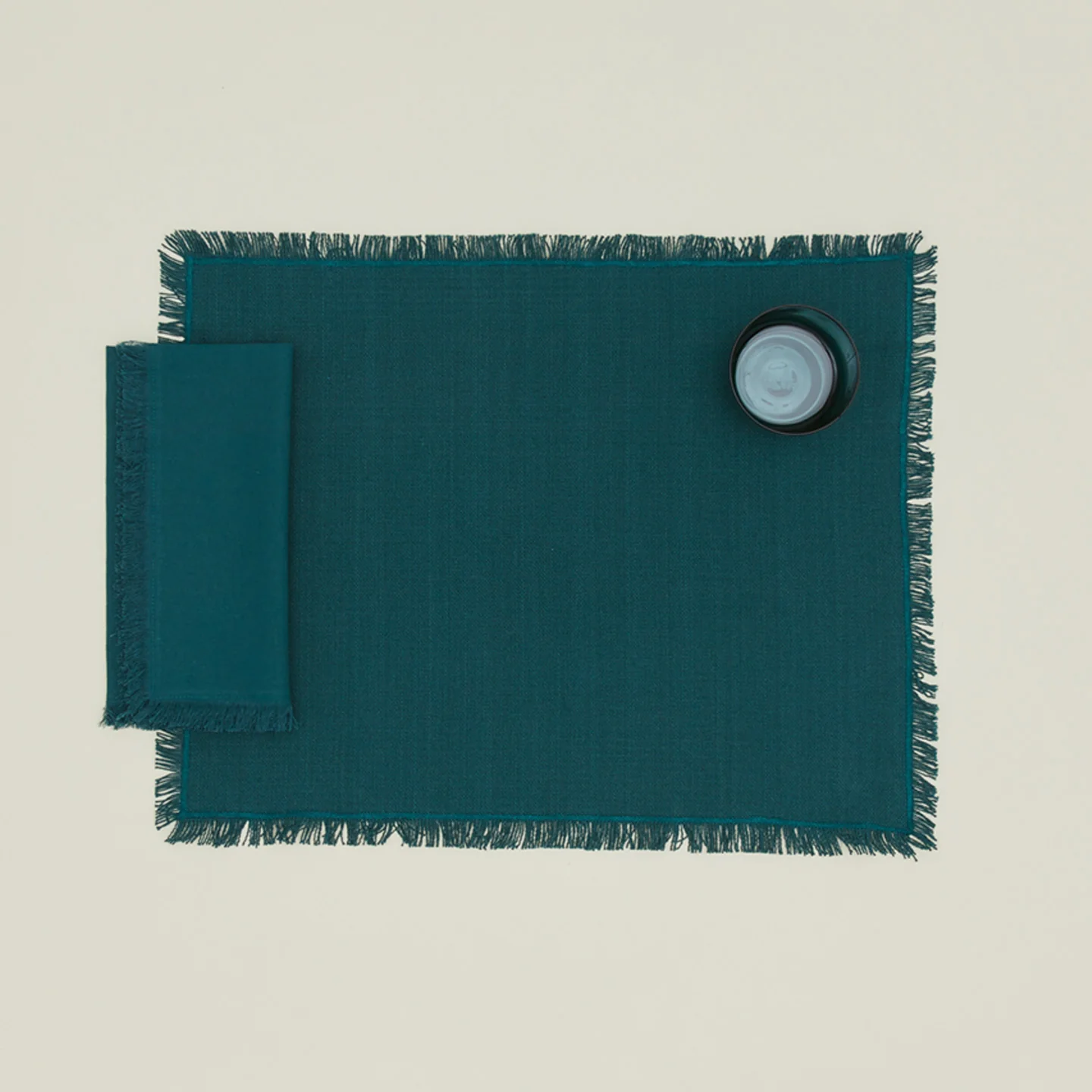 Essential Dinner Napkin, Set of 4 - Peacock - Image 2