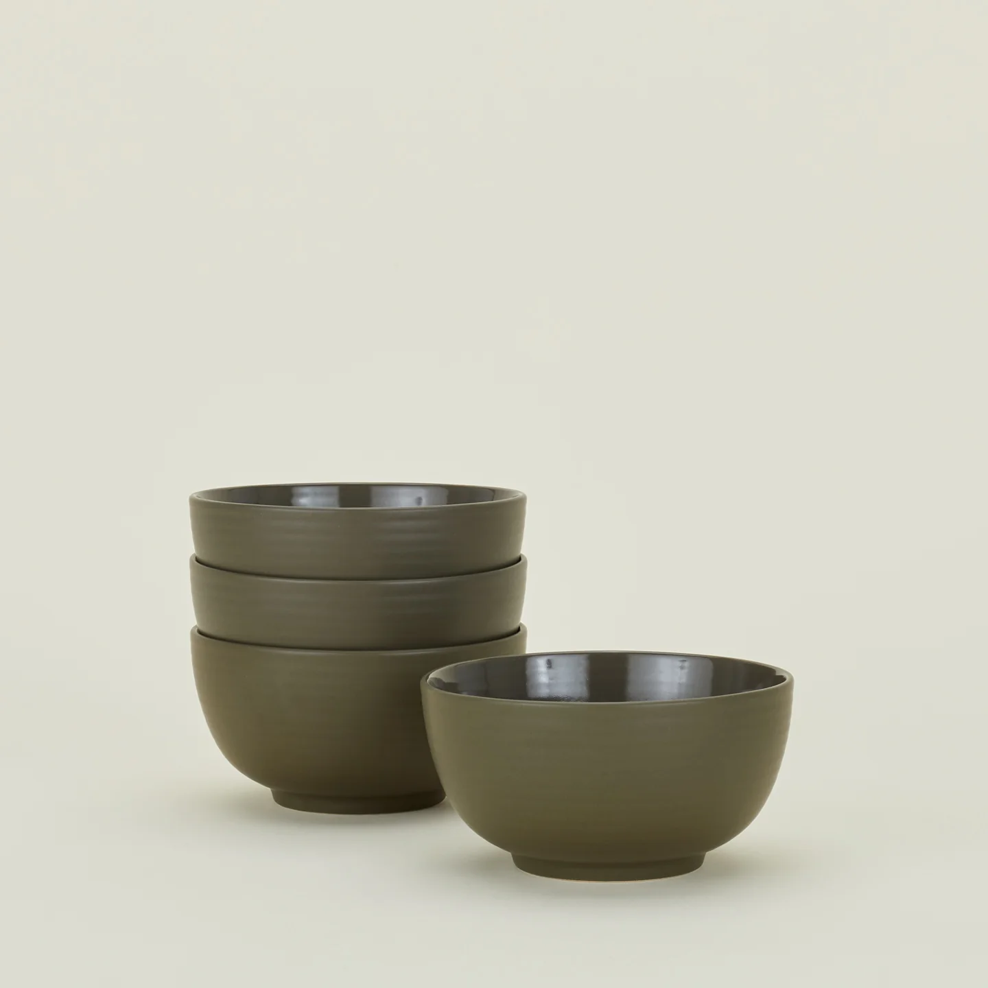 Essential Dinnerware, 16 Piece Set - Olive - Image 2