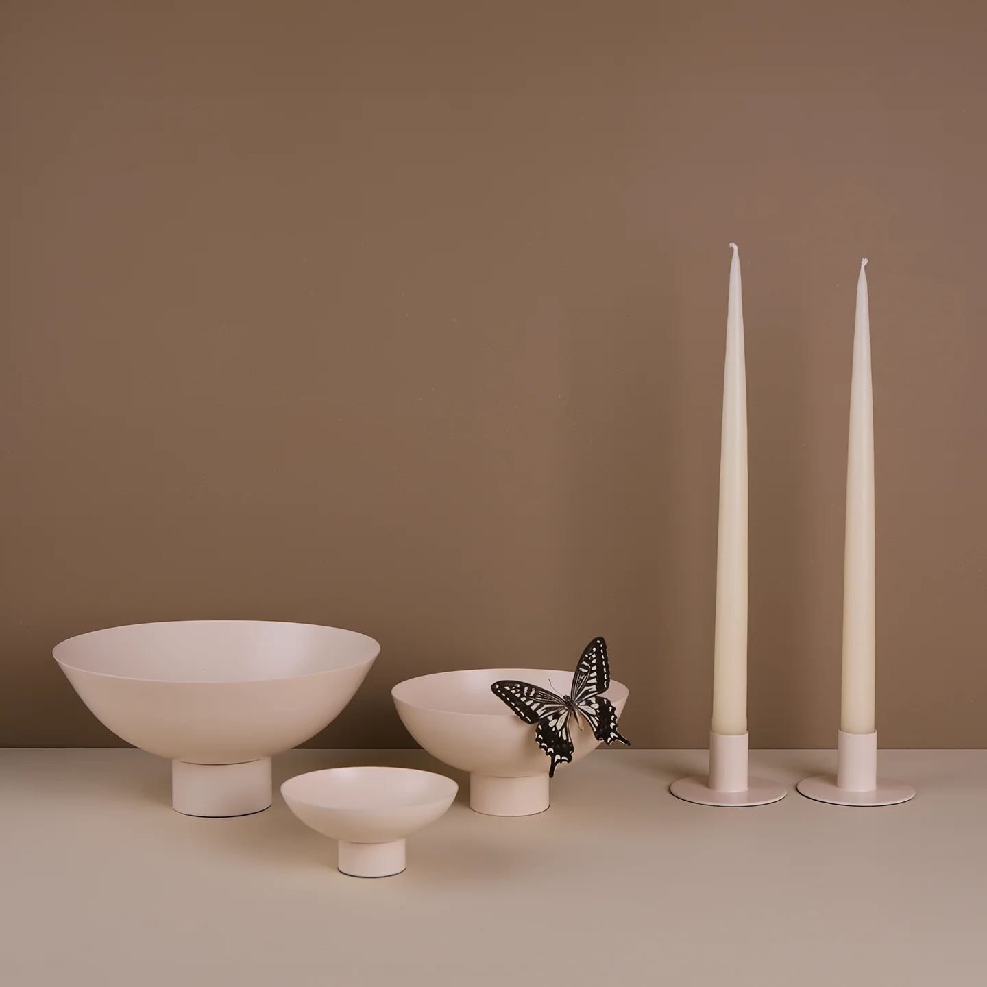 Essential Footed Bowl Decor Bundle - Ivory - Image 2
