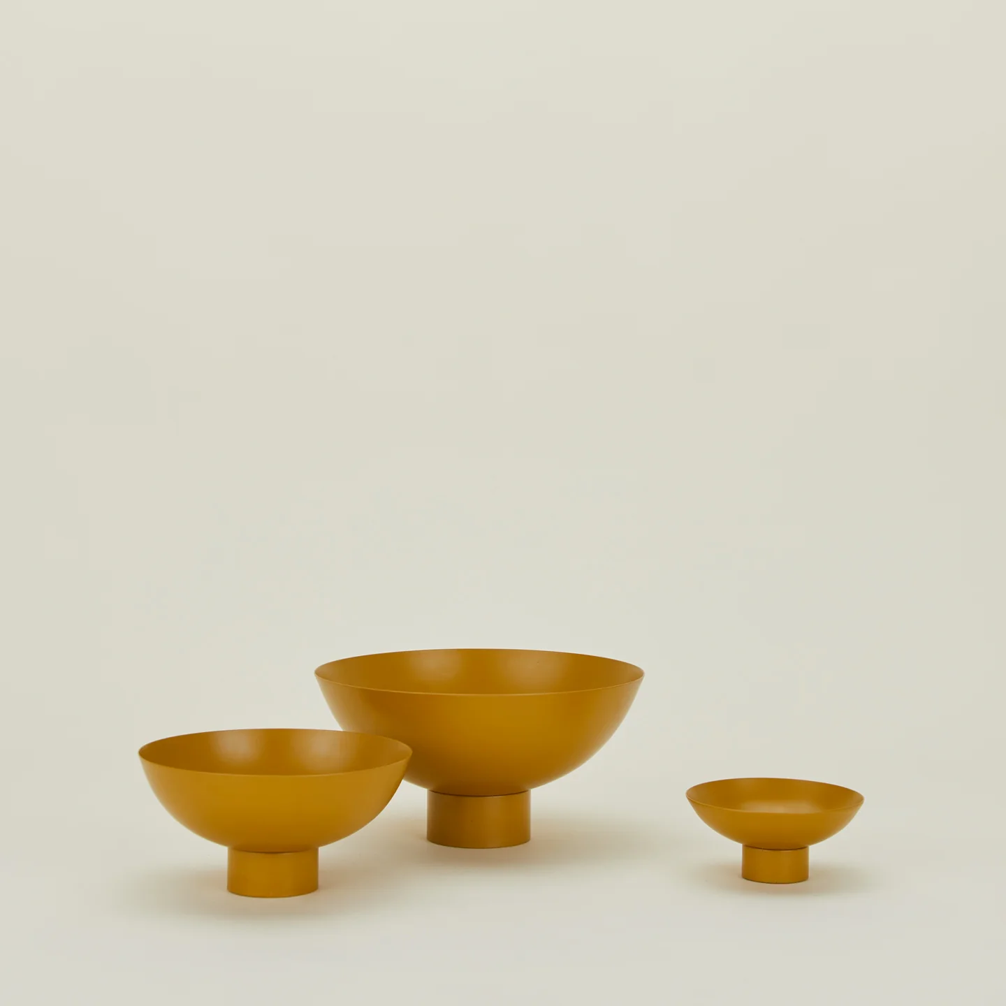 Essential Footed Bowl Decor Bundle - Mustard - Image 3