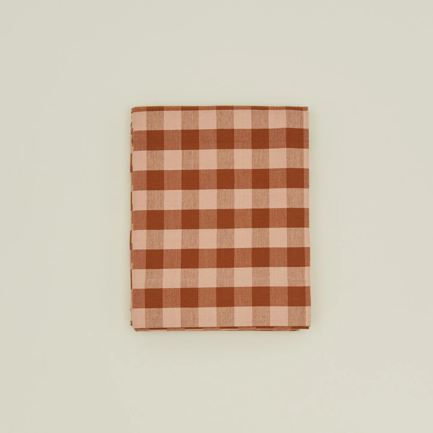 Essential Gingham Shower Curtain - Blush/Terracotta - Image 2