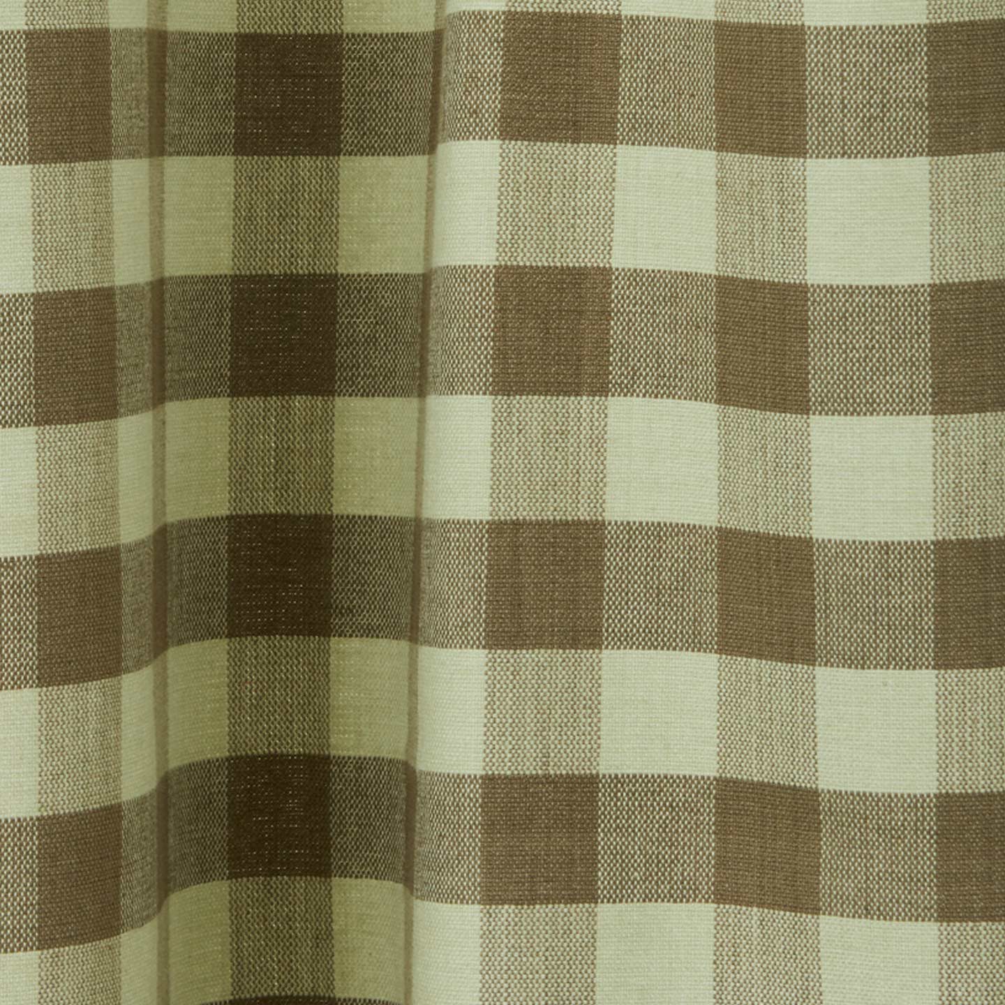 Essential Gingham Shower Curtain - Sage/Olive - Image 3