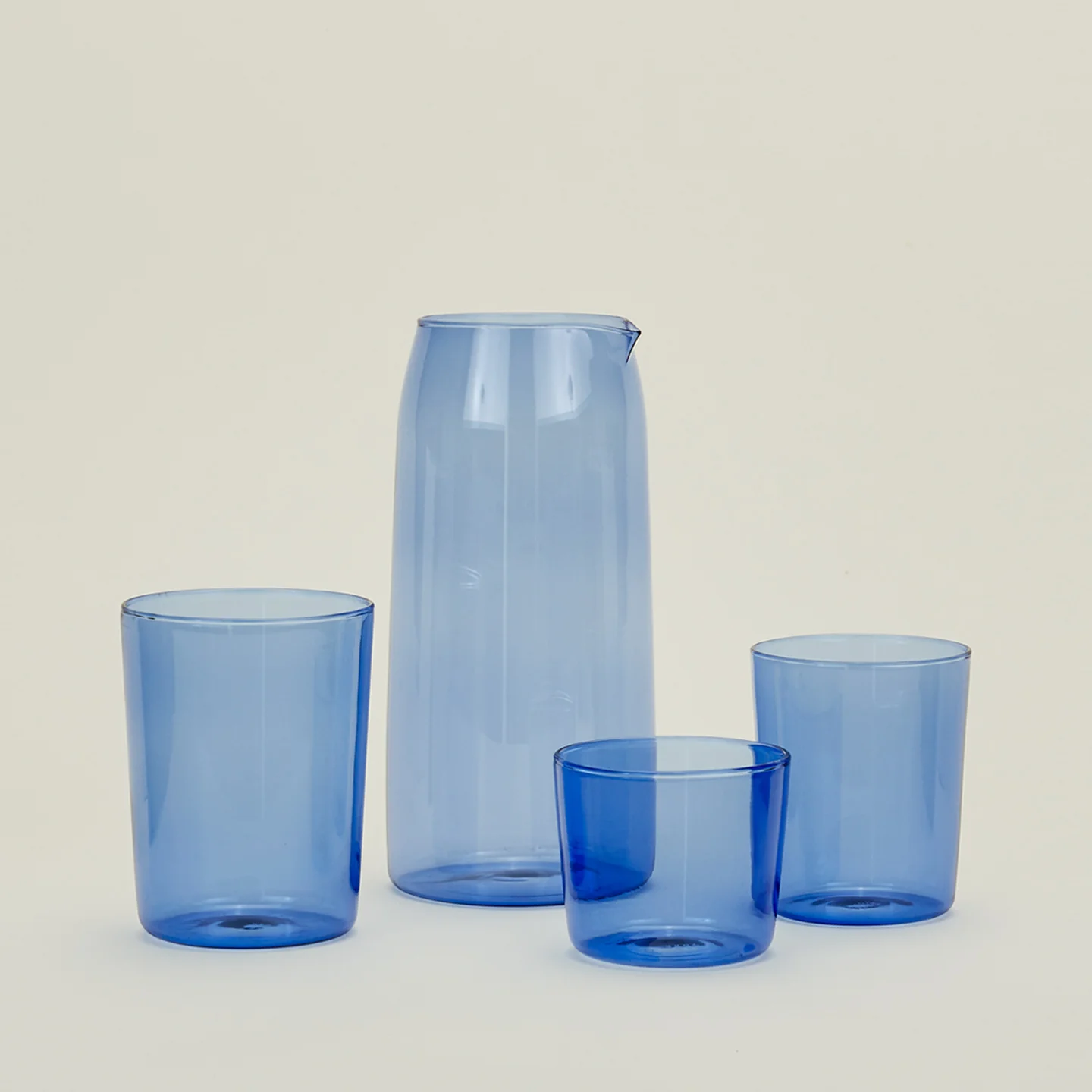 Essential Glassware, Set of 4 - Blue - Image 7