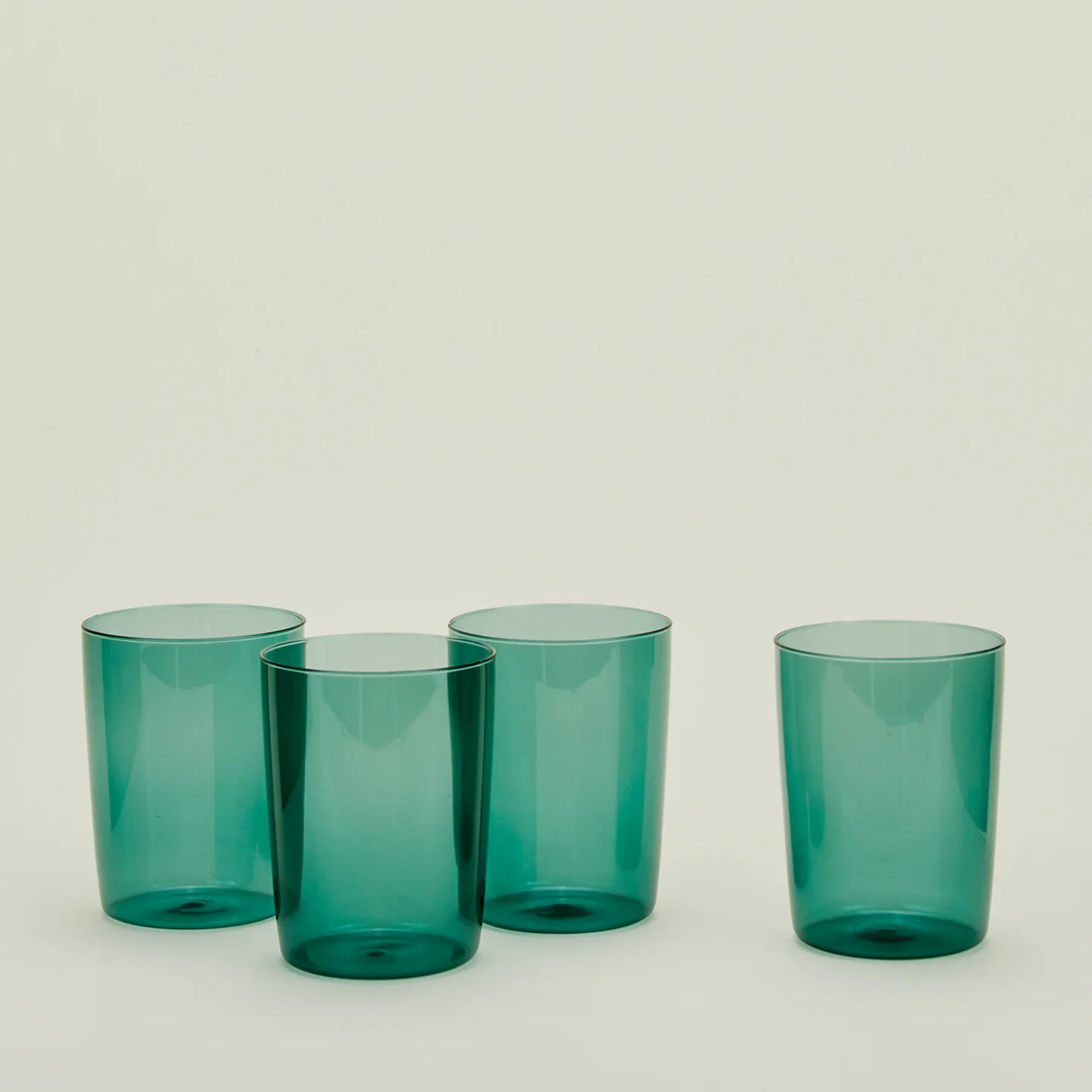 Essential Glassware, Set of 4 - Peacock - Image 5