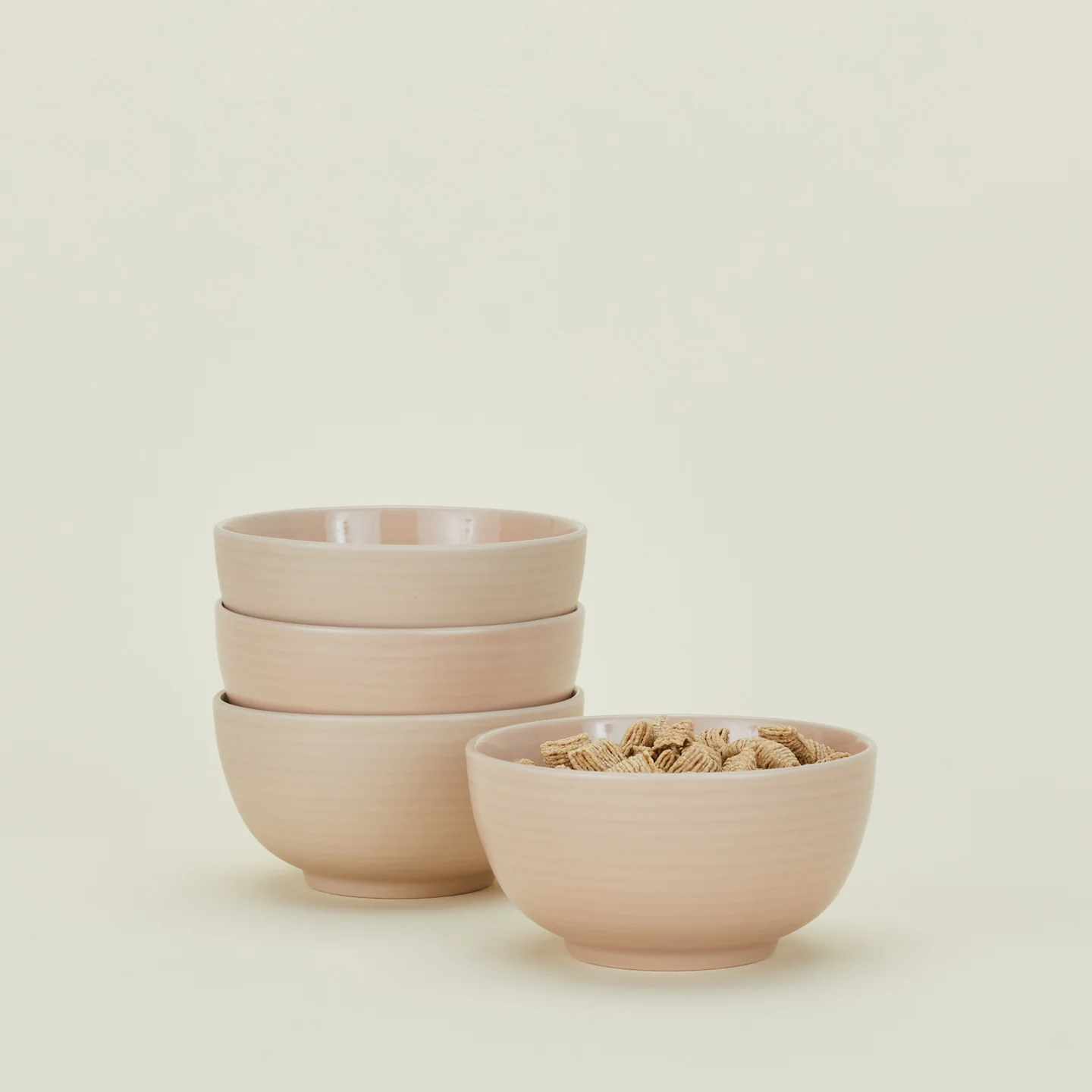 Essential Large Bowl, Set of 4 - Blush - Image 2
