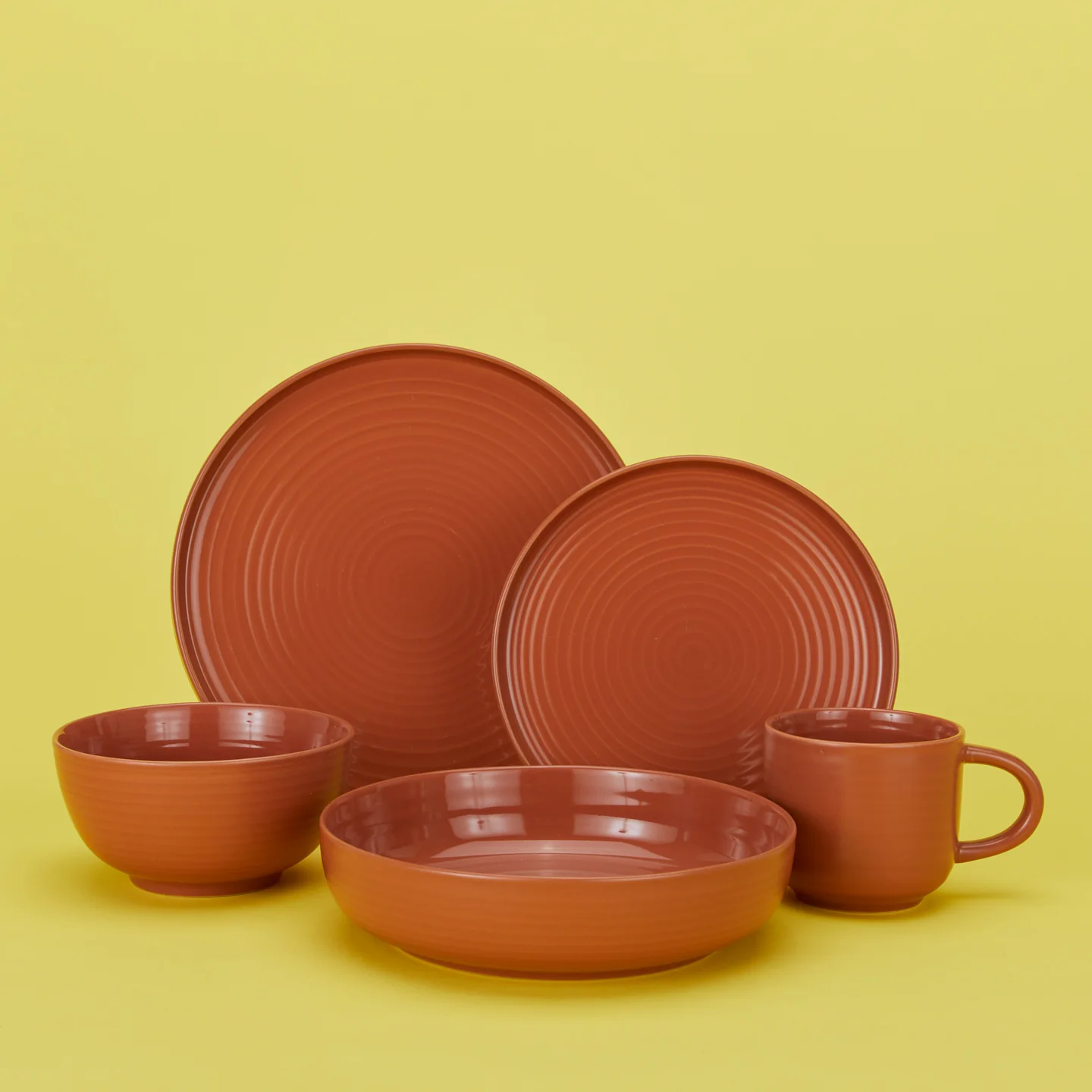 Essential Large Bowl, Set of 4 - Terracotta - Image 4