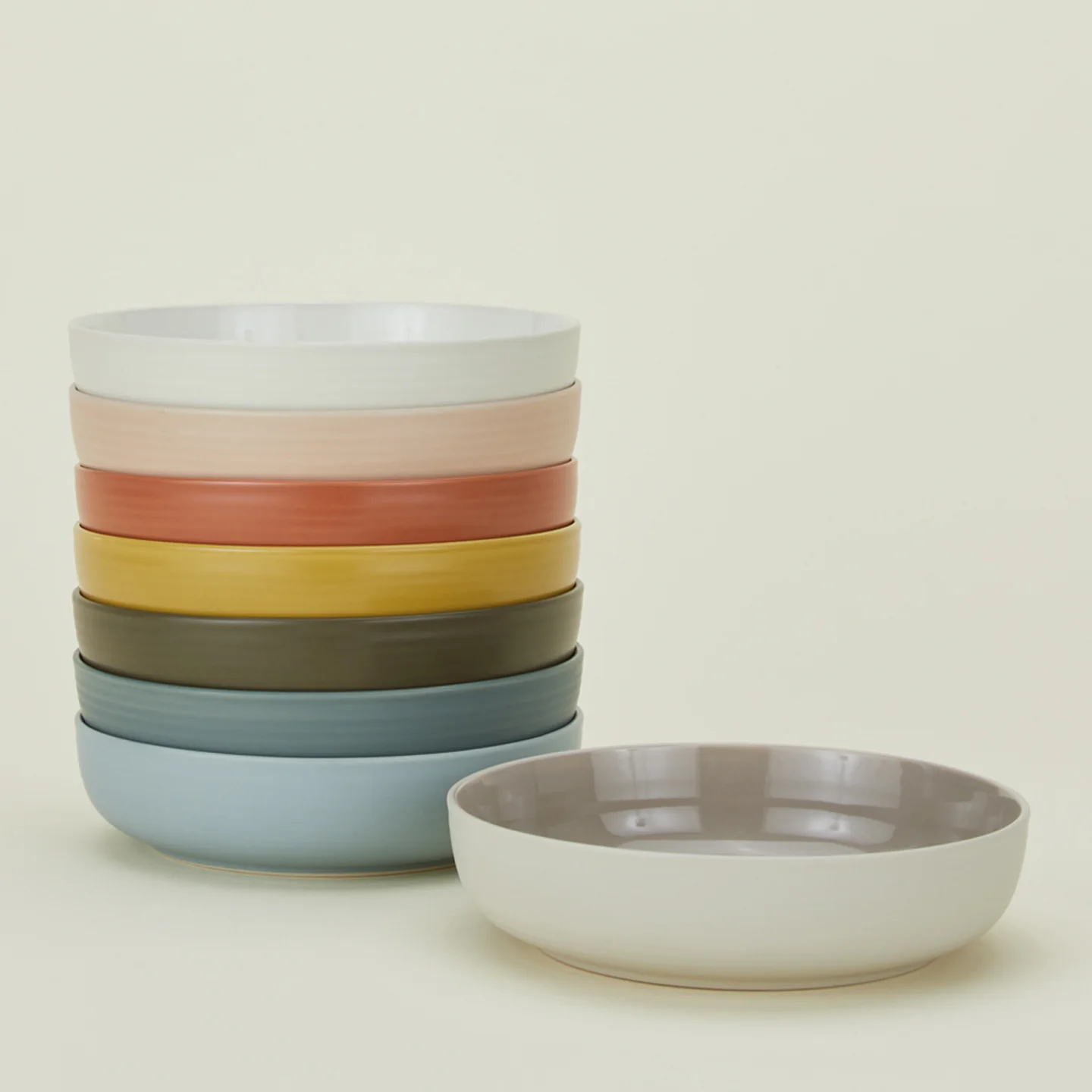 Essential Low Bowl, Set of 4 - Bone - Image 5