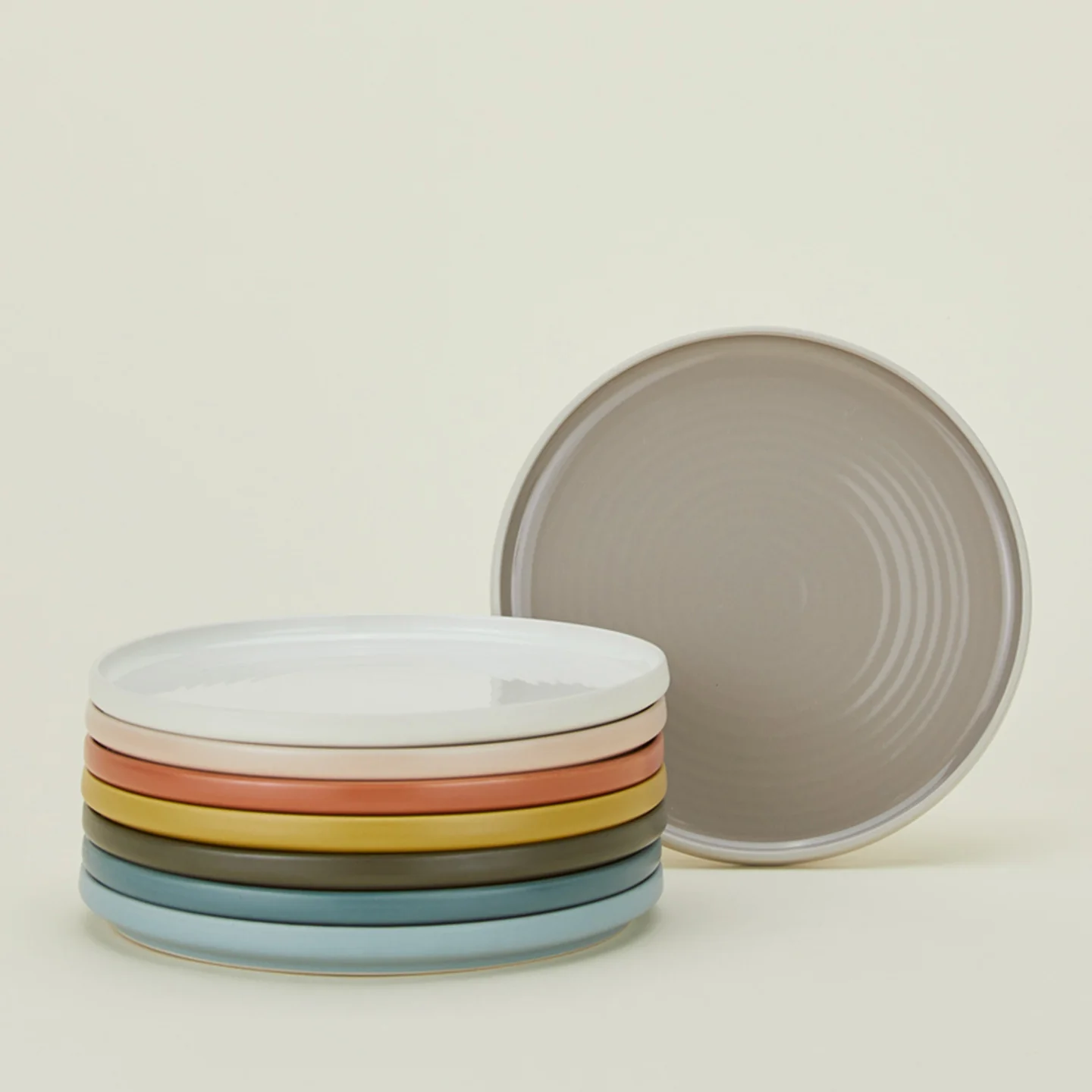 Essential Salad Plate, Set of 4 - Bone - Image 6