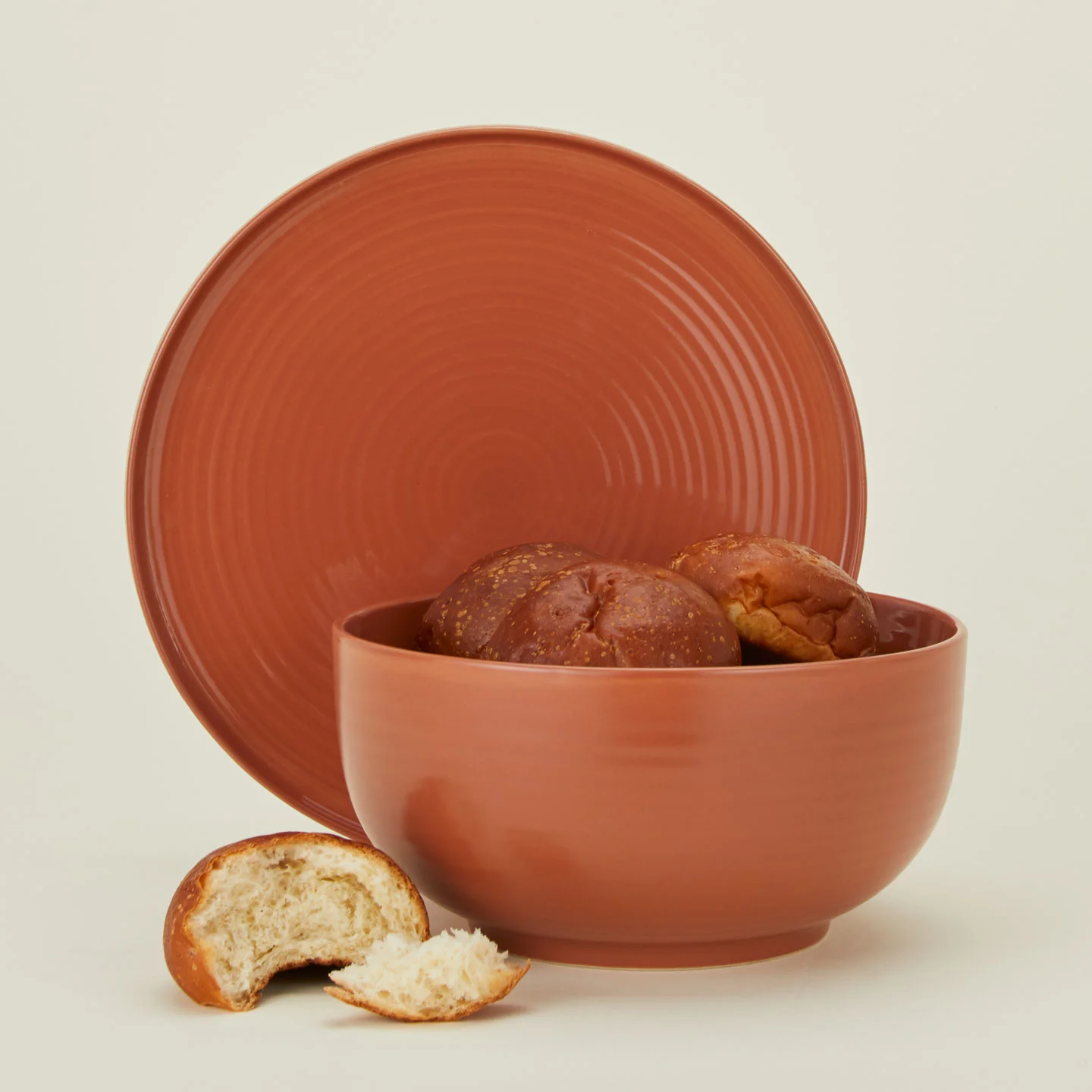 Essential Serveware, 2 Piece Set - Terracotta - Image 2