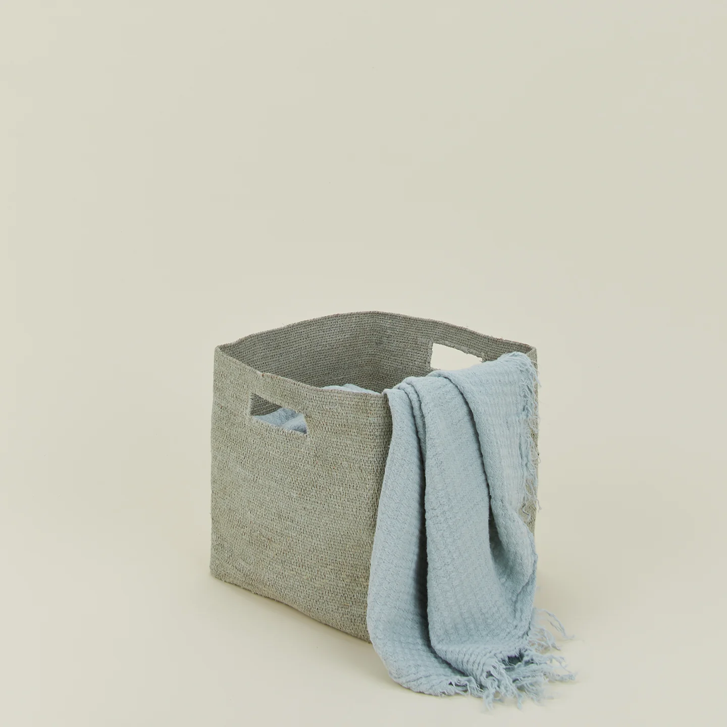 Essential Square Basket - Sky - Image 2