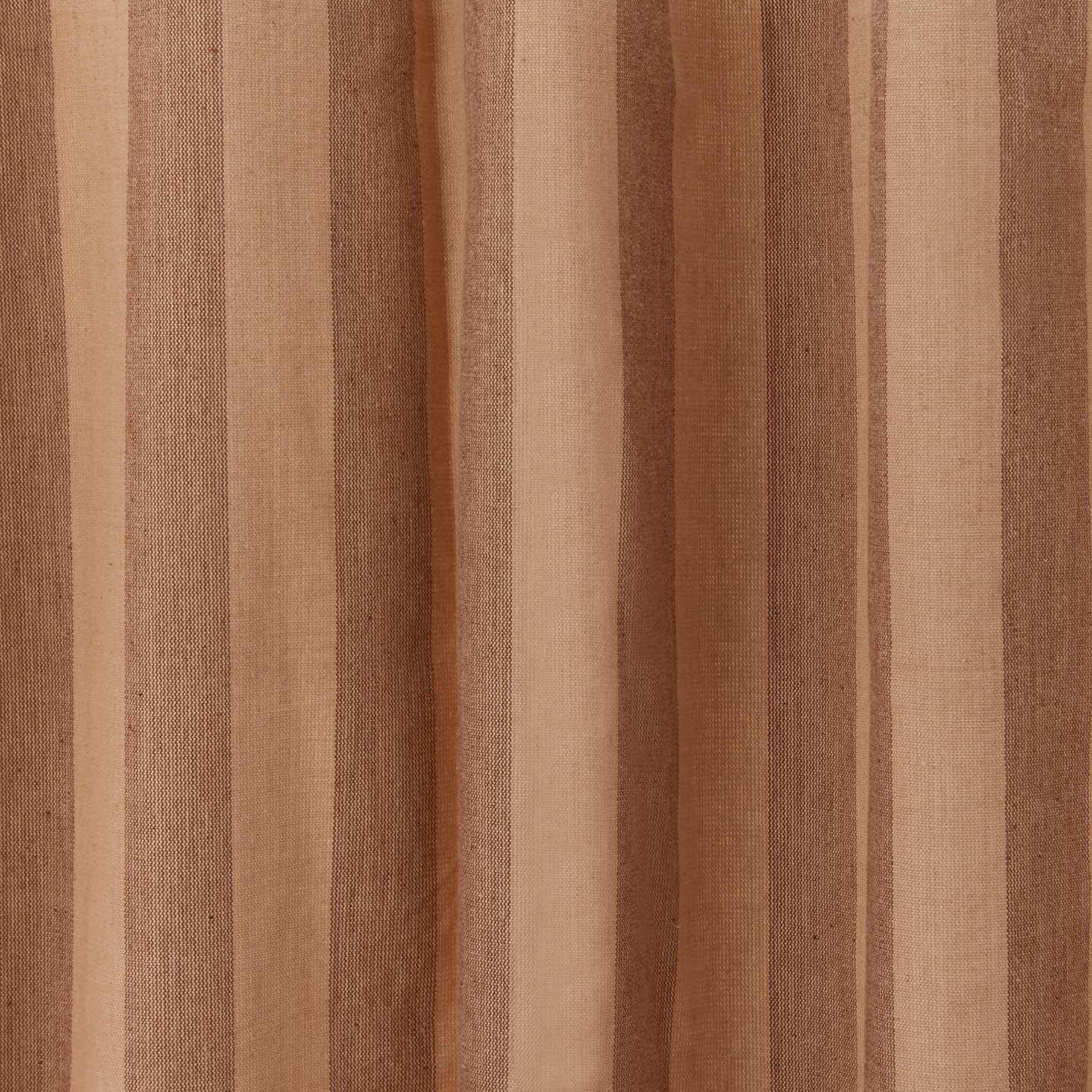 Essential Striped Shower Curtain - Blush/Terracotta - Image 3