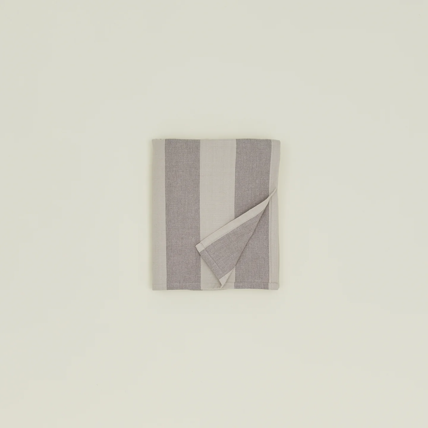 Essential Striped Tablecloth - Light Grey/Dark Grey - Image 4