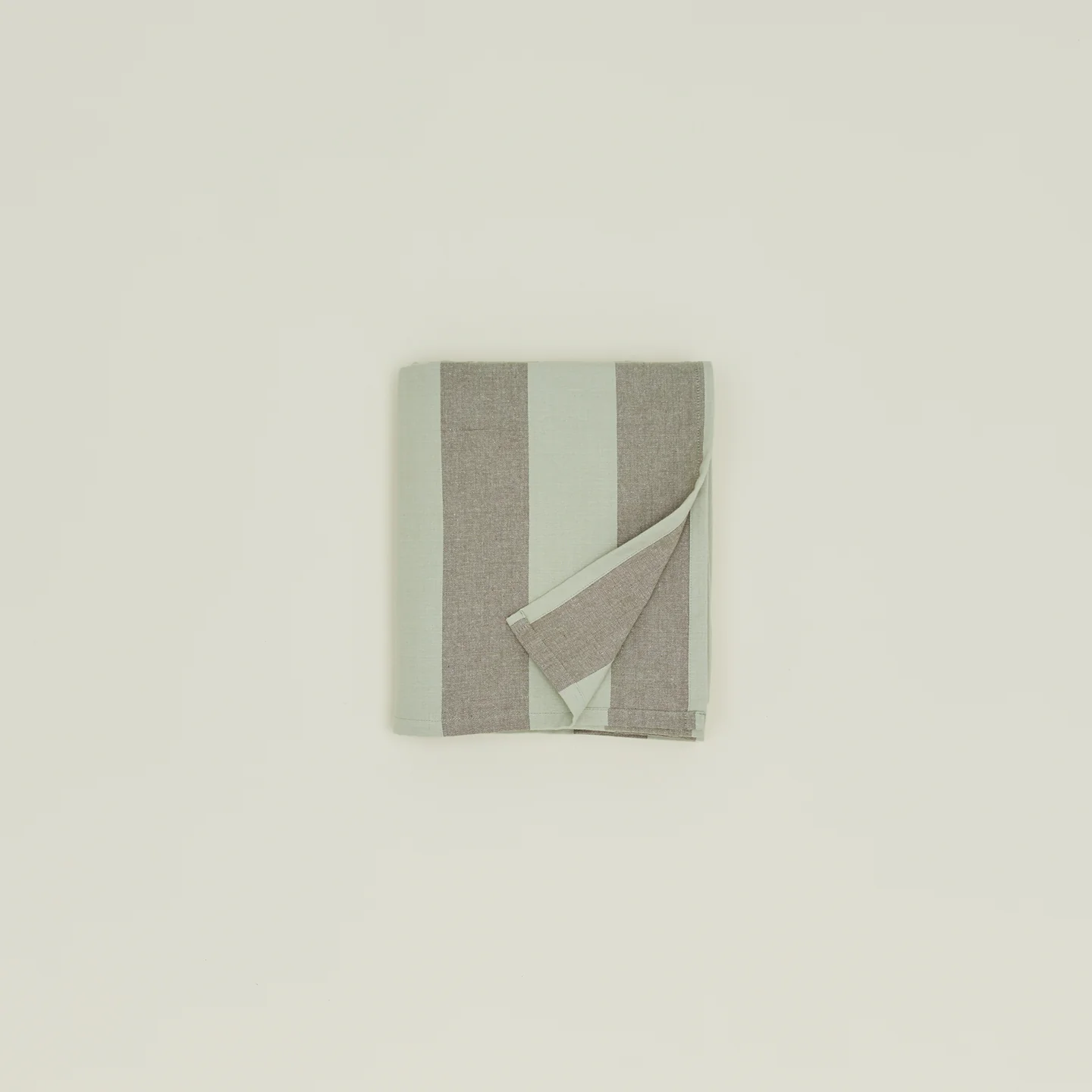 Essential Striped Tablecloth - Sage/Olive - Image 4