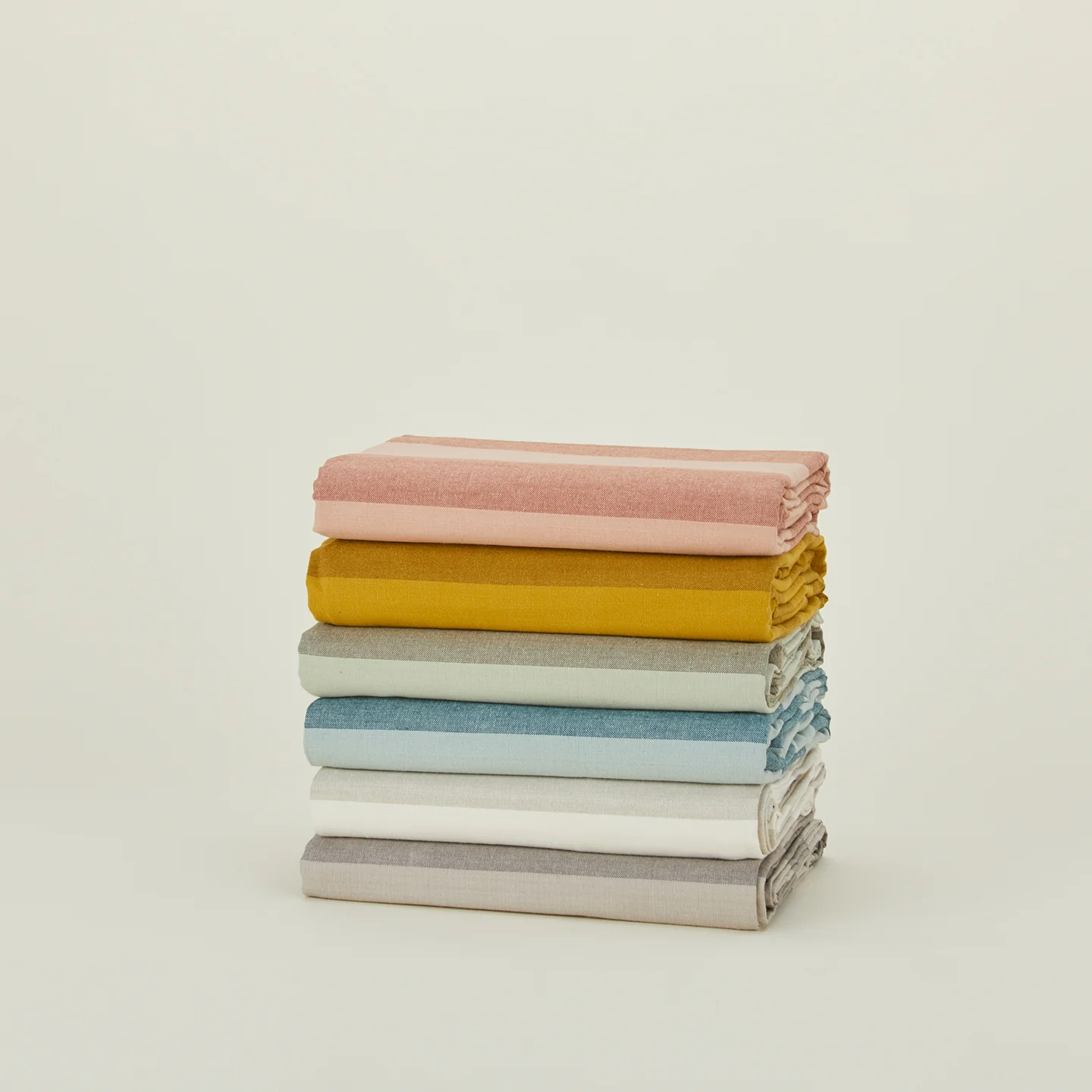 Essential Striped Tablecloth - Sky/Peacock - Image 6