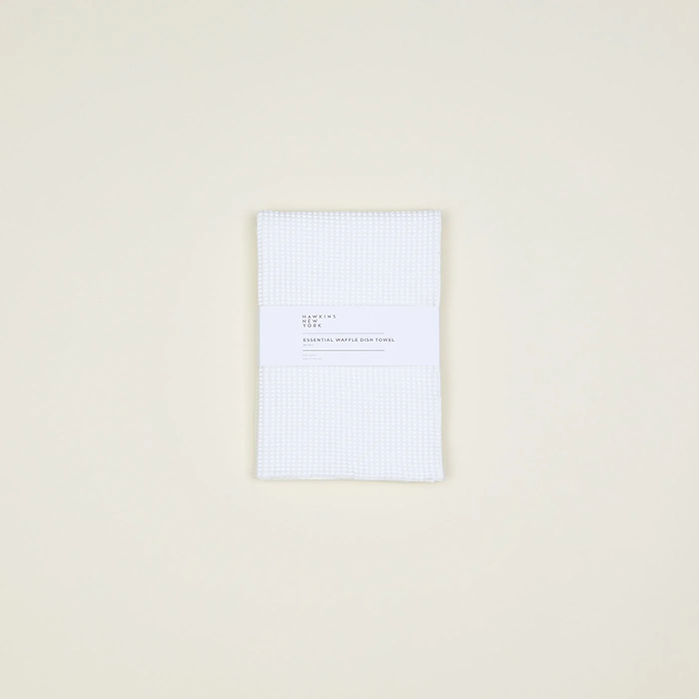 Essential Waffle Dish Towel - Ivory/White - Image 2