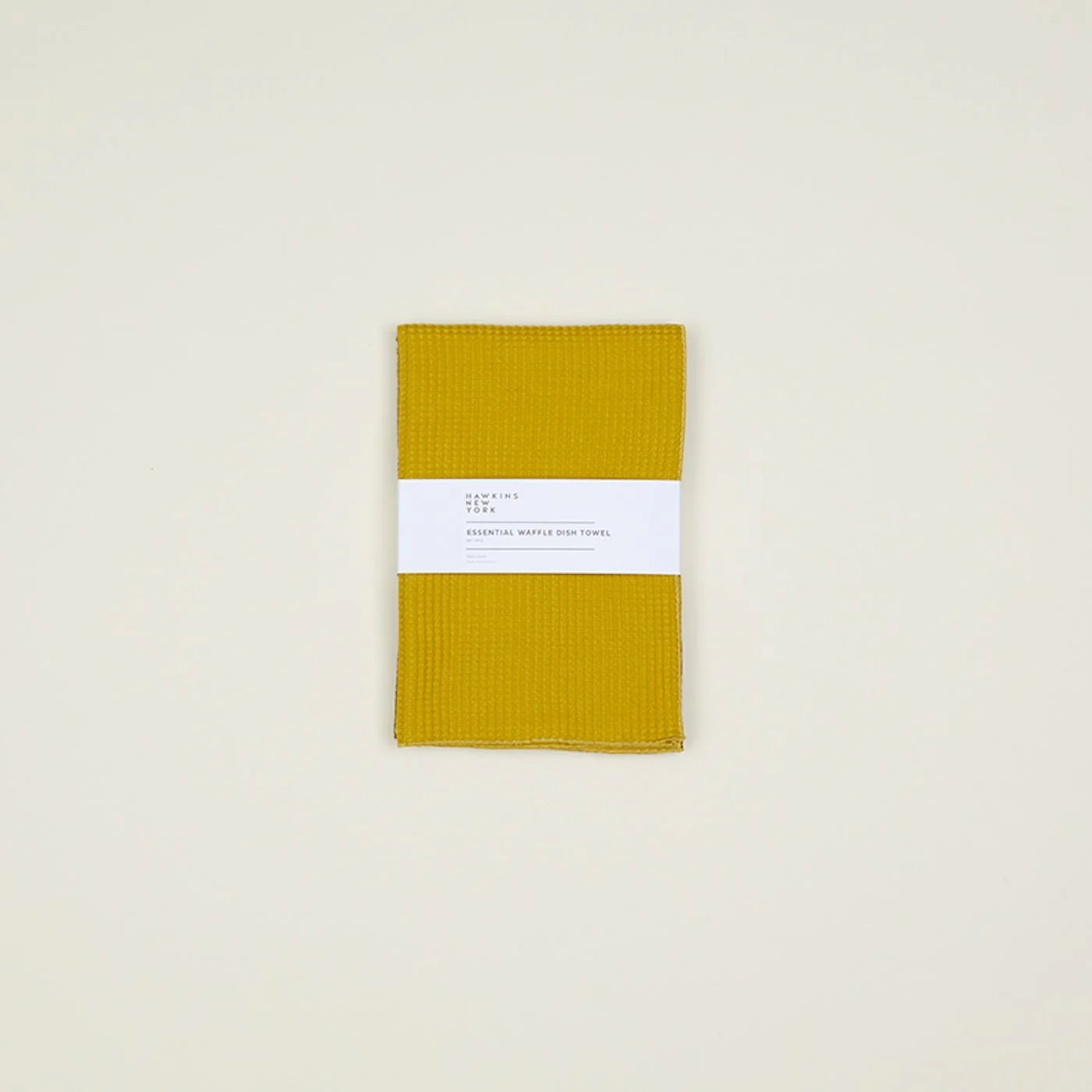Essential Waffle Dish Towel - Mustard/Bronze - Image 2