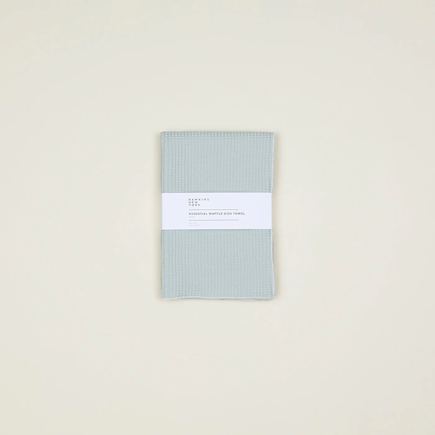Essential Waffle Dish Towel - Sky/Peacock - Image 2