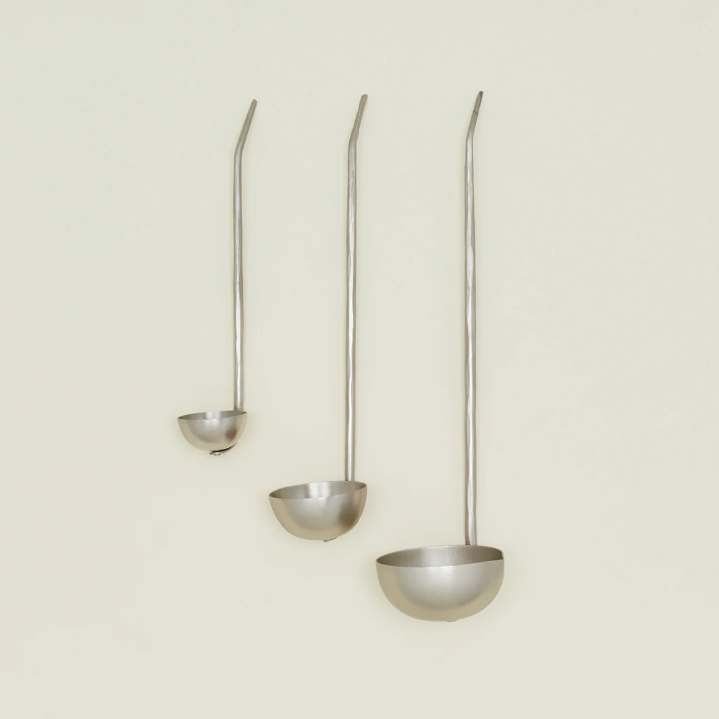 Forged Pewter Ladle, Set of 3 - Image 2