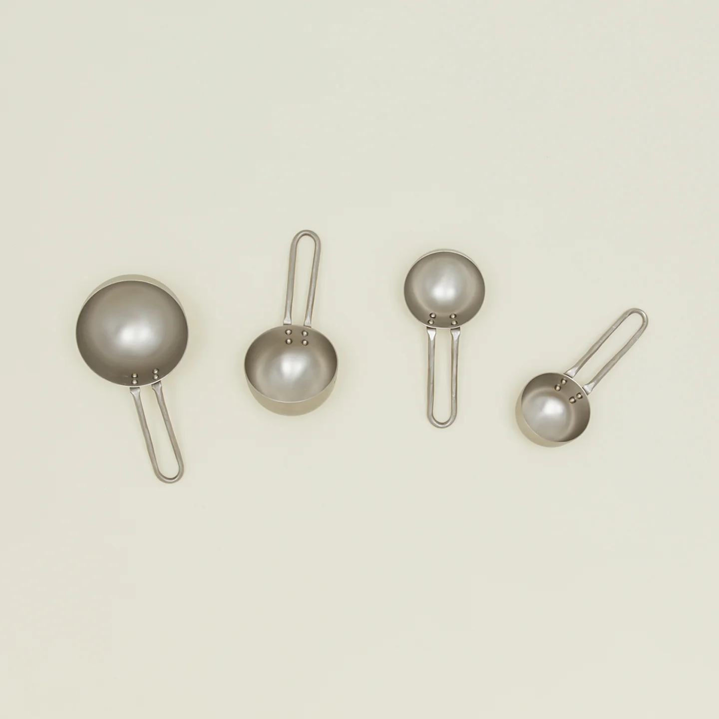 Forged Pewter Measuring Cup, Set of 4 - Image 2