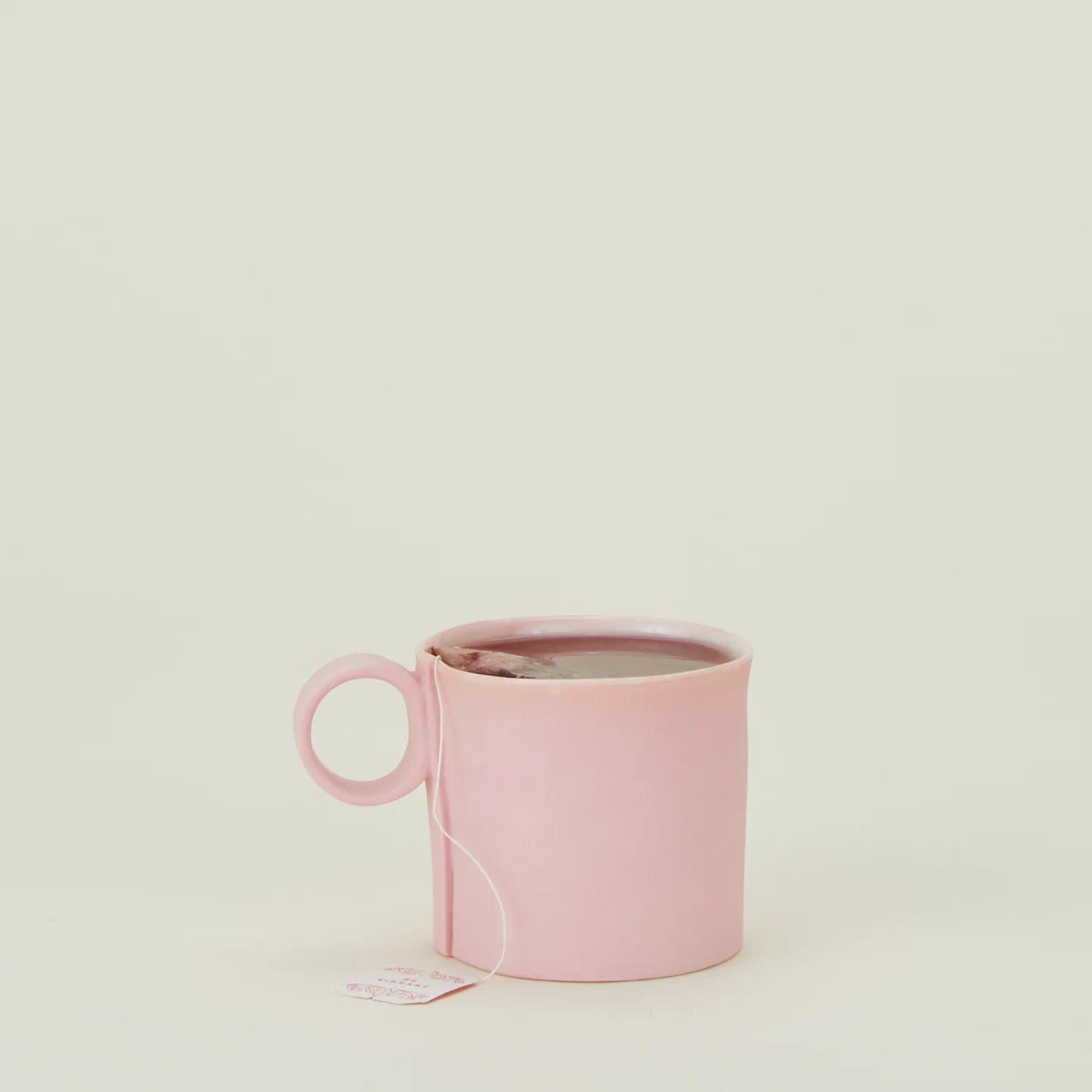 Loop Handled Mug - Blush - Image 2