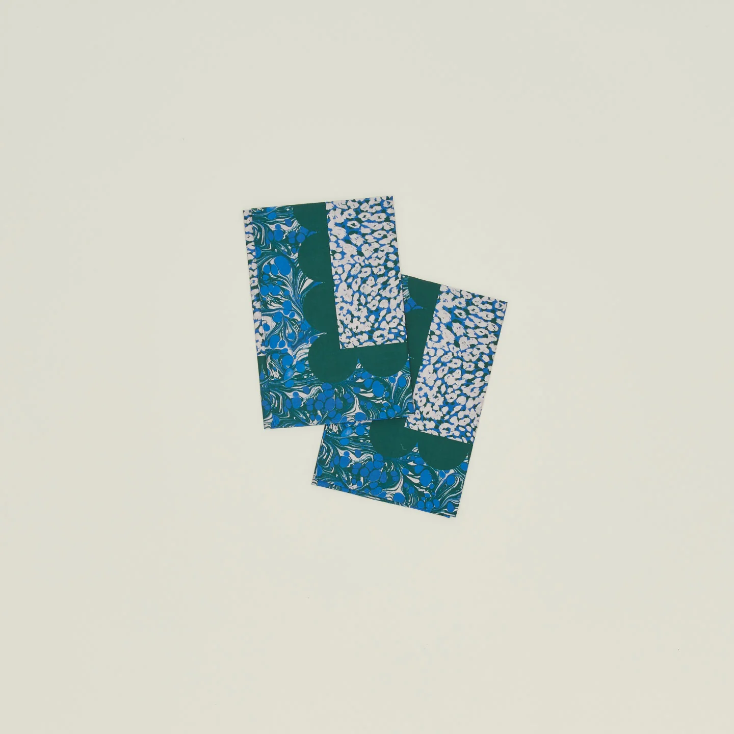 Mixed Floral Napkin, Set of 2 - Evergreen