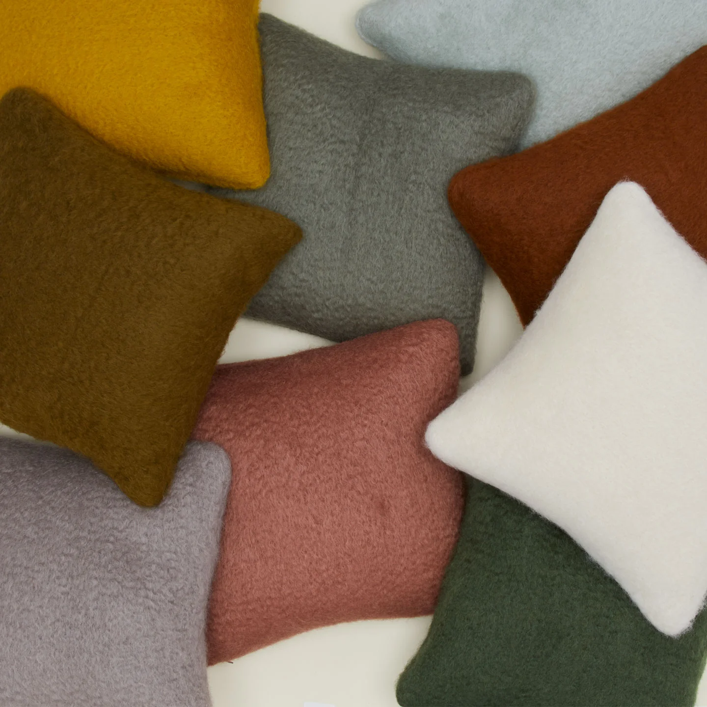 Mohair Pillow - Red - Image 3