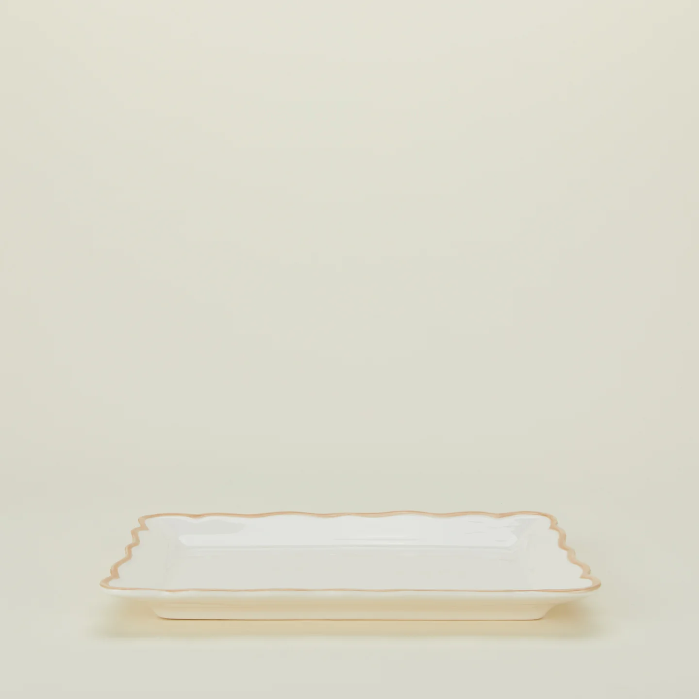 Ogee Edge Rectanglular Platter - Latte - Image 2