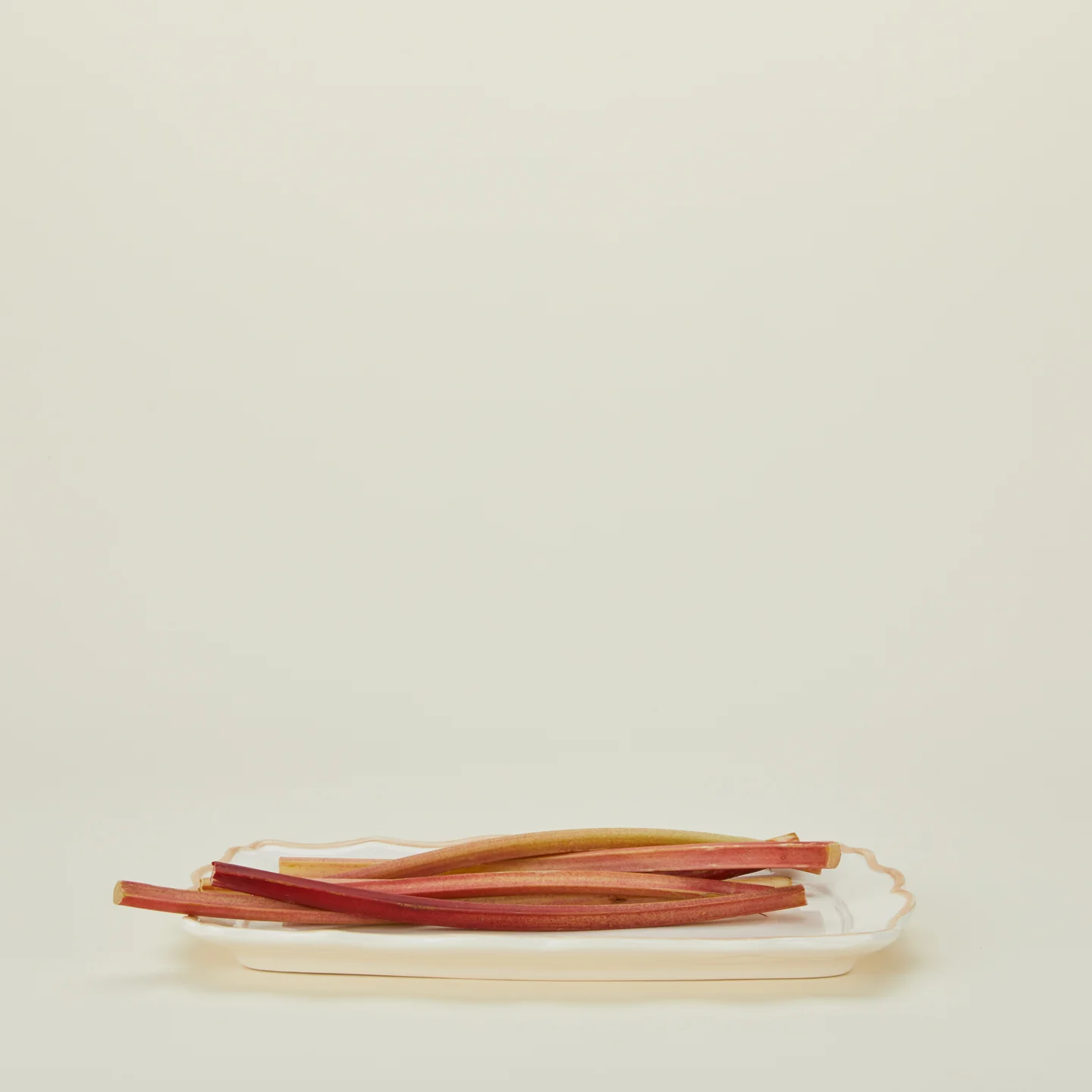 Ogee Edge Rectangular Tray - Latte - Image 3