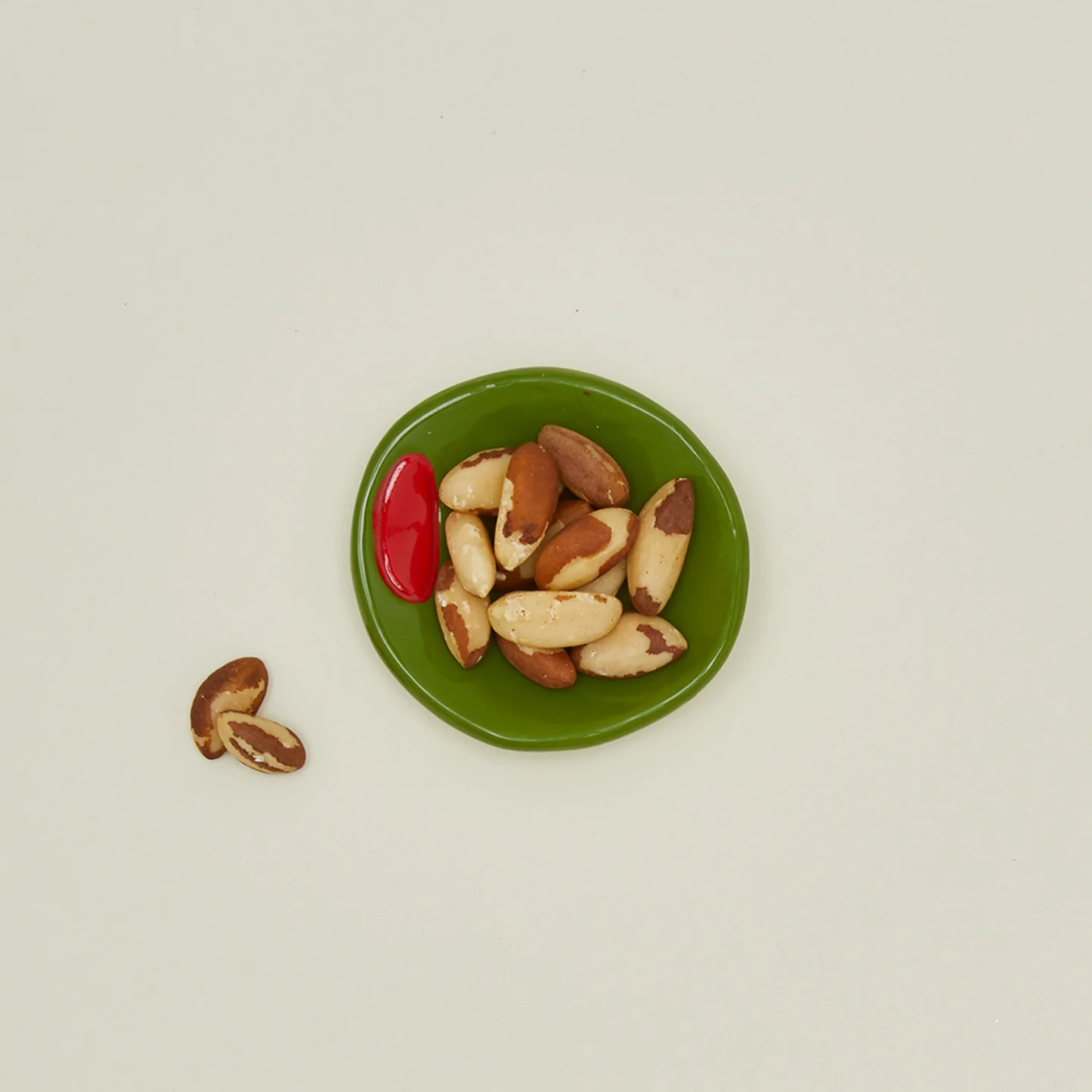 Olive Ceramic Dish - Image 2