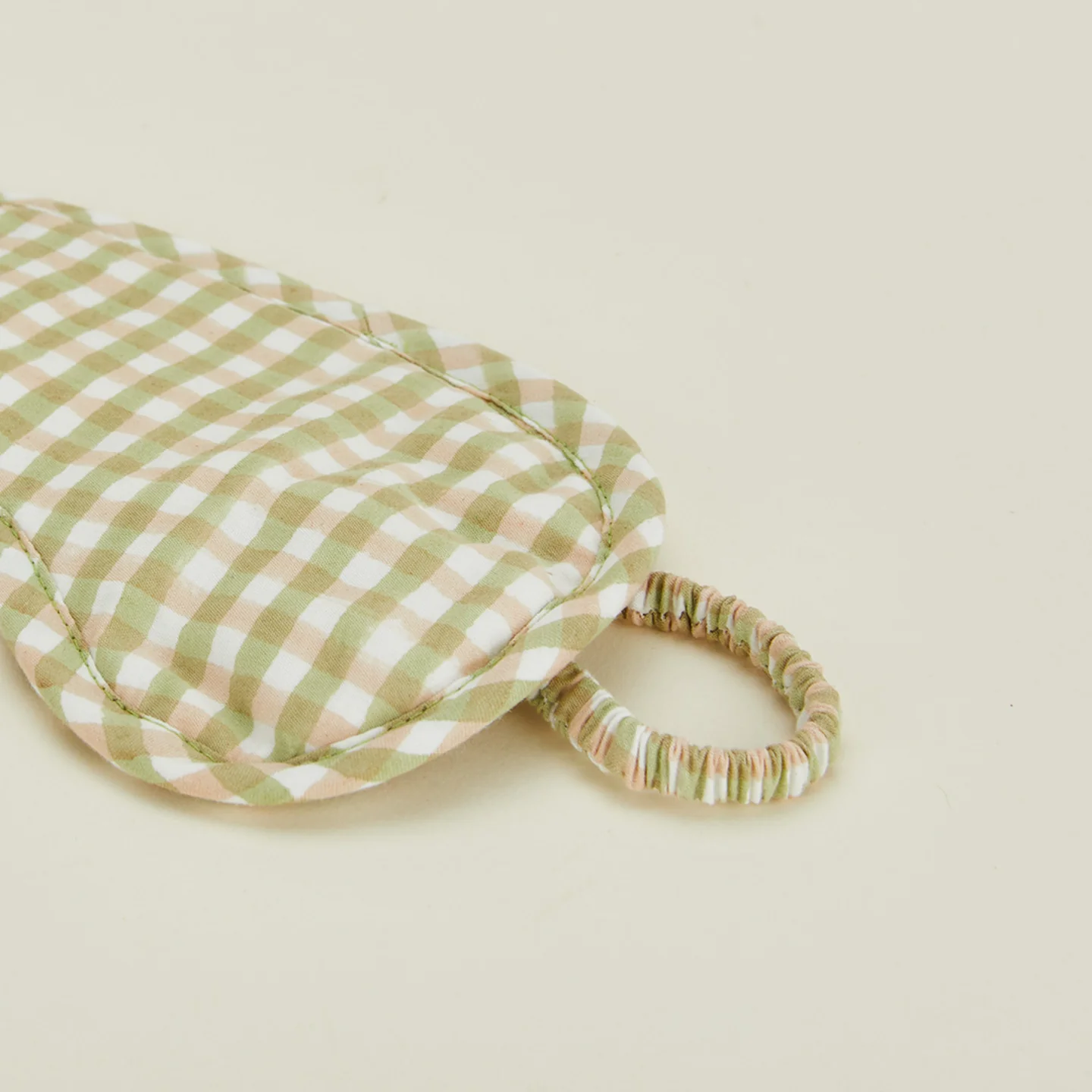 Organic Cotton Eye Mask - Sage - Image 3