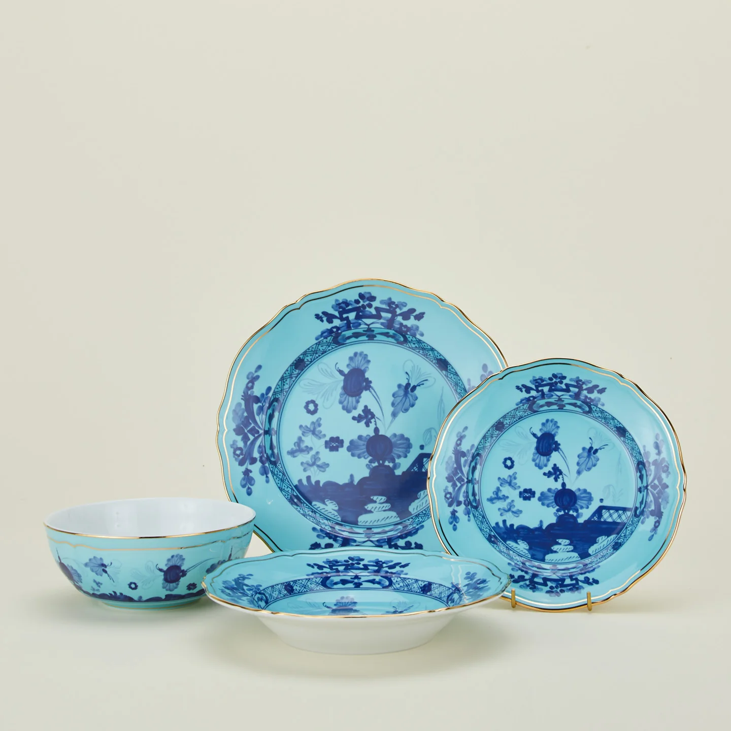 Oriente Italiano Dinner Plate - Iris - Image 5