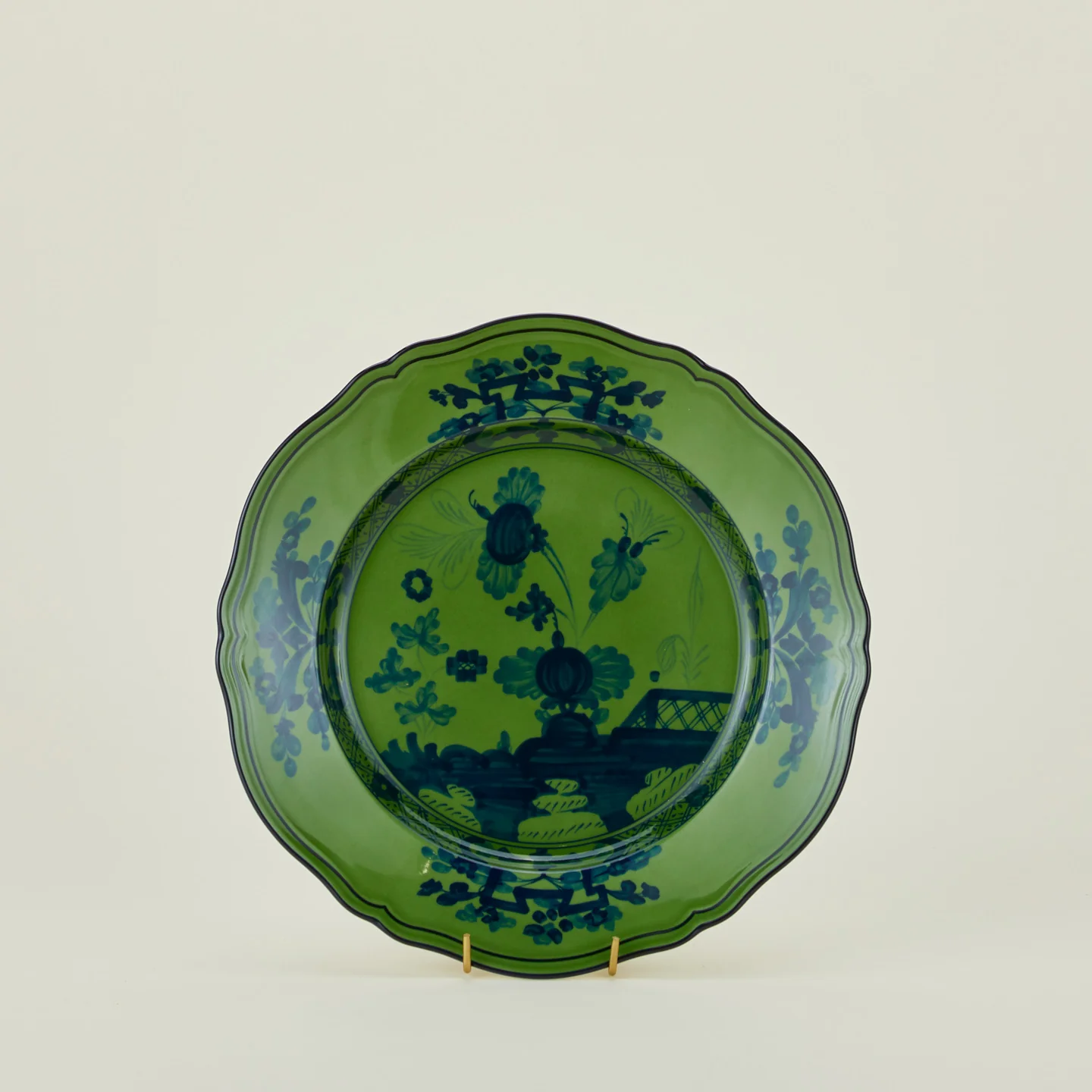 Oriente Italiano Dinner Plate - Malachite