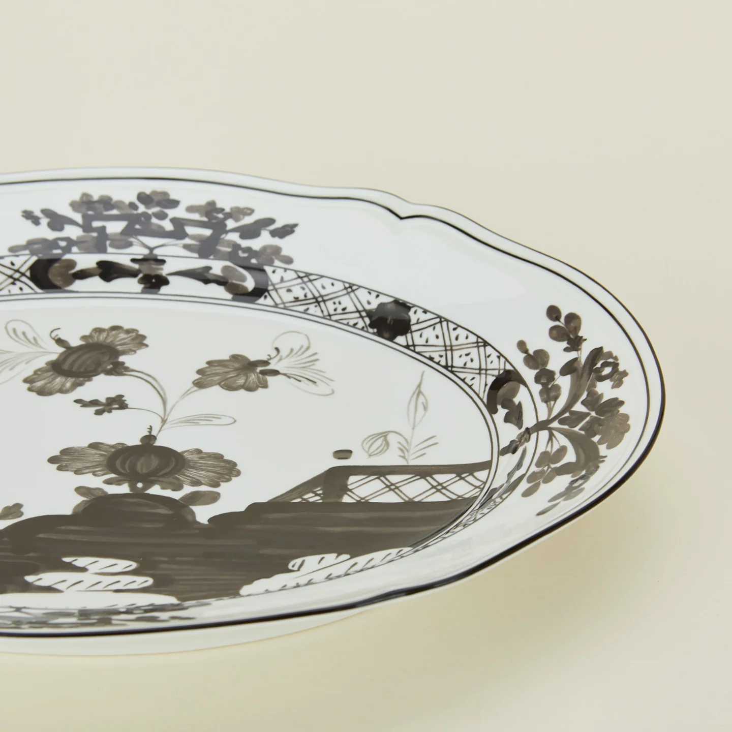 Oriente Italiano Oval Platter, 15" - Albus - Image 4